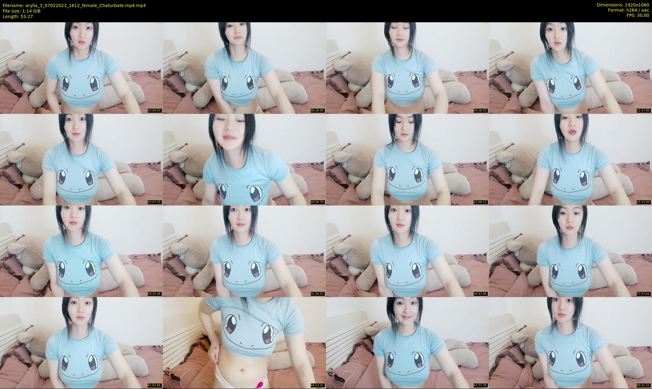 arylia_3 — 54 minute Chaturbate female cam show recording, 1080p, Feb 7, 2023