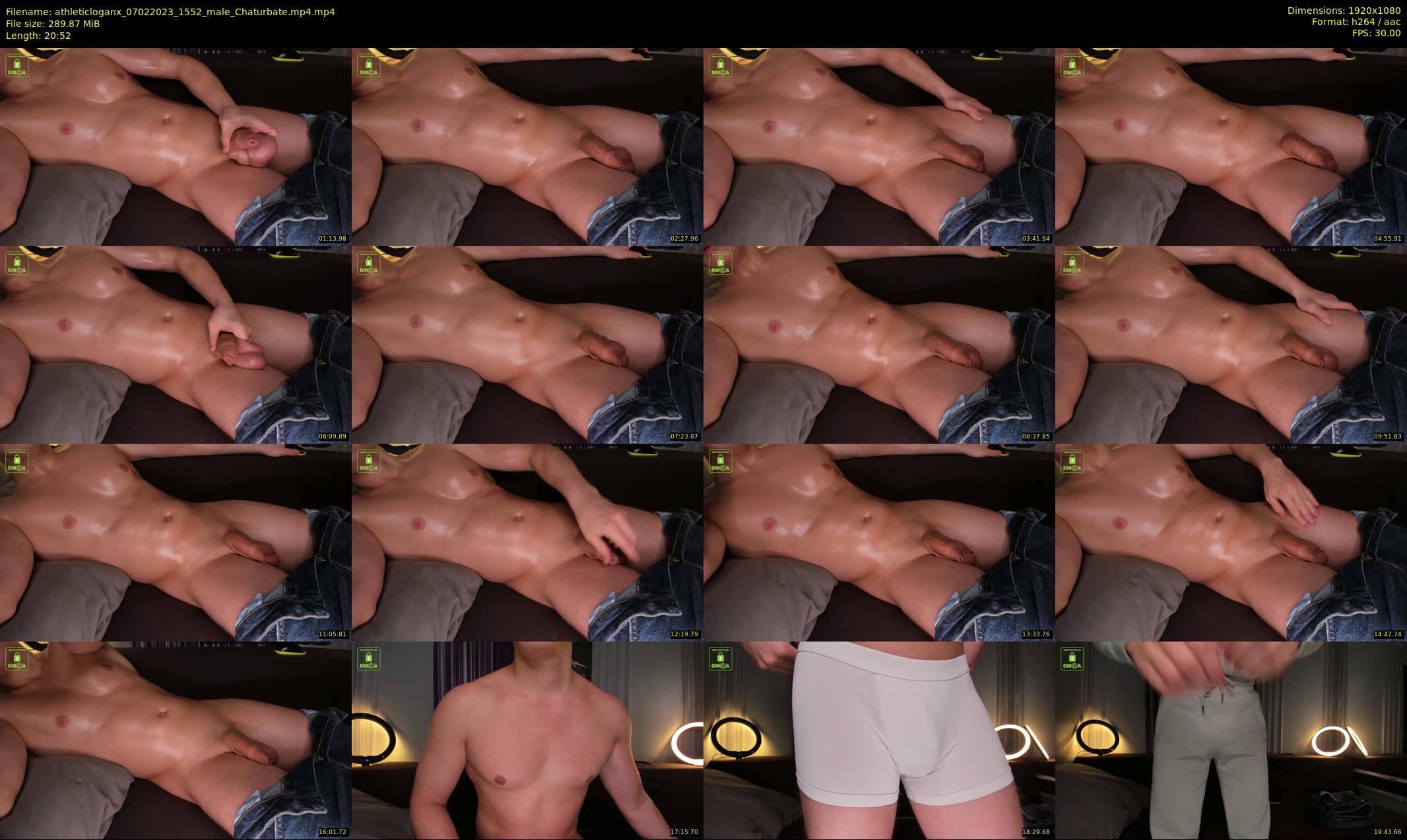 athleticloganx — 21 minute Chaturbate male cam show recording, 1080p, Feb 7, 2023