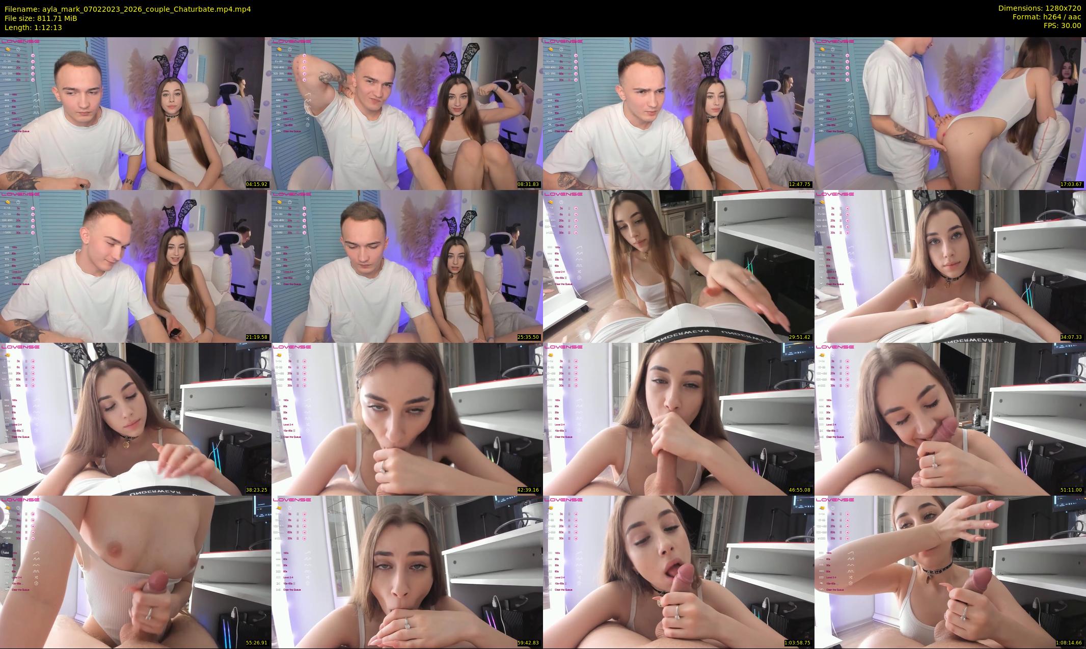 ayla_mark — 73 minute Chaturbate couple cam show recording, 720p, Feb 7, 2023