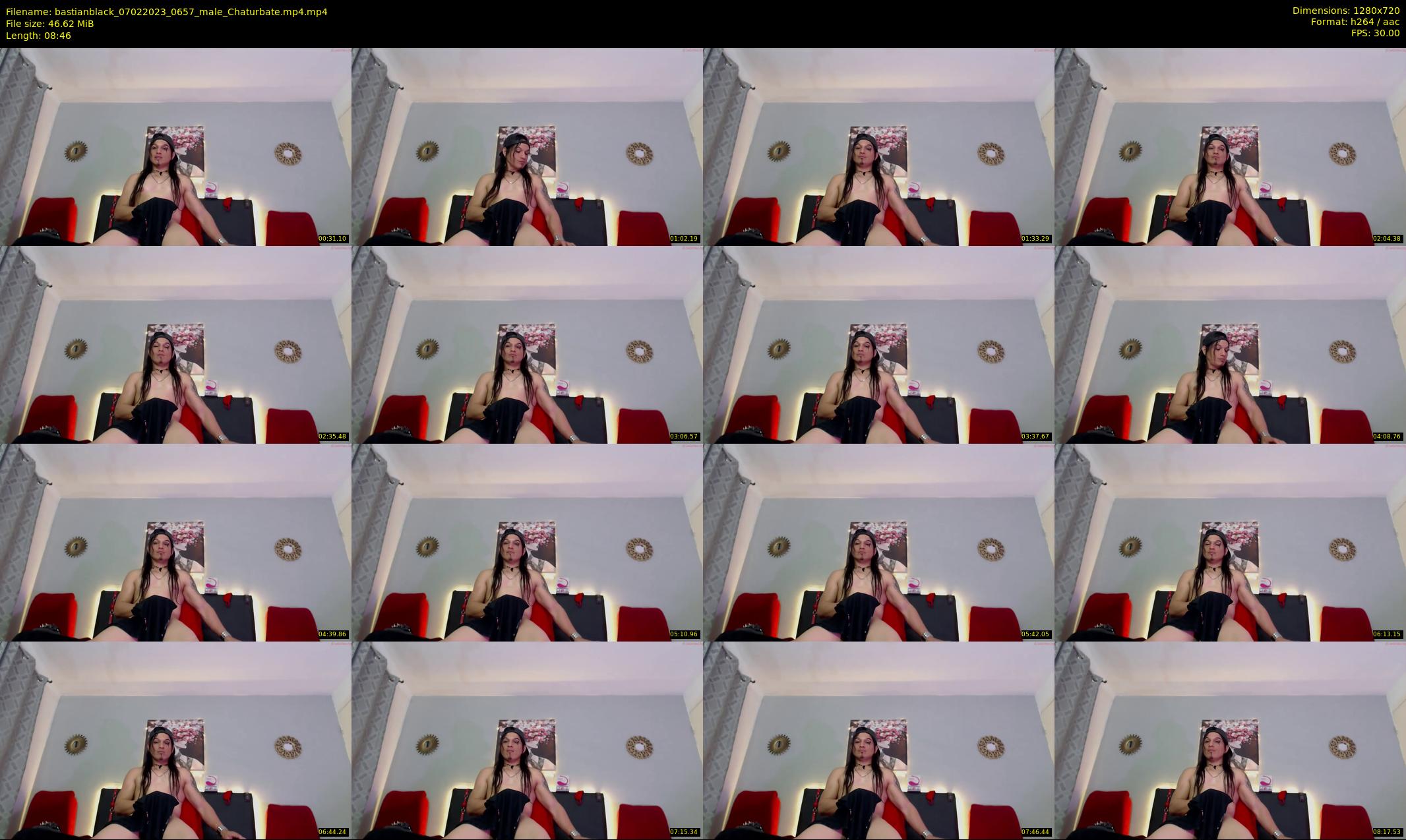 bastianblack — 9 minute Chaturbate male cam show recording, 720p, Feb 7, 2023