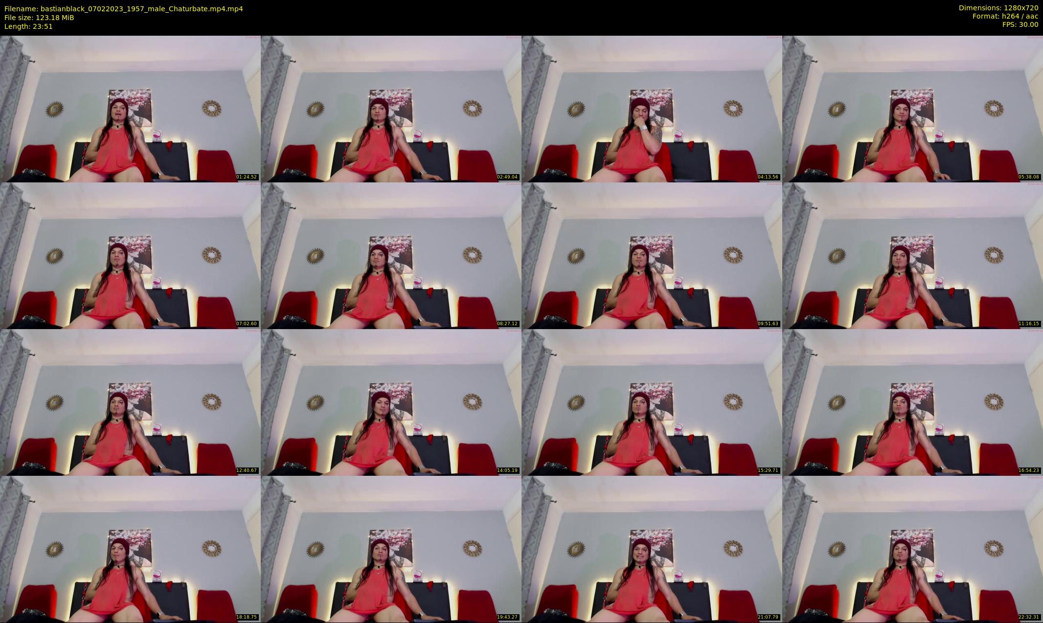 bastianblack — 24 minute Chaturbate male cam show recording, 720p, Feb 7, 2023
