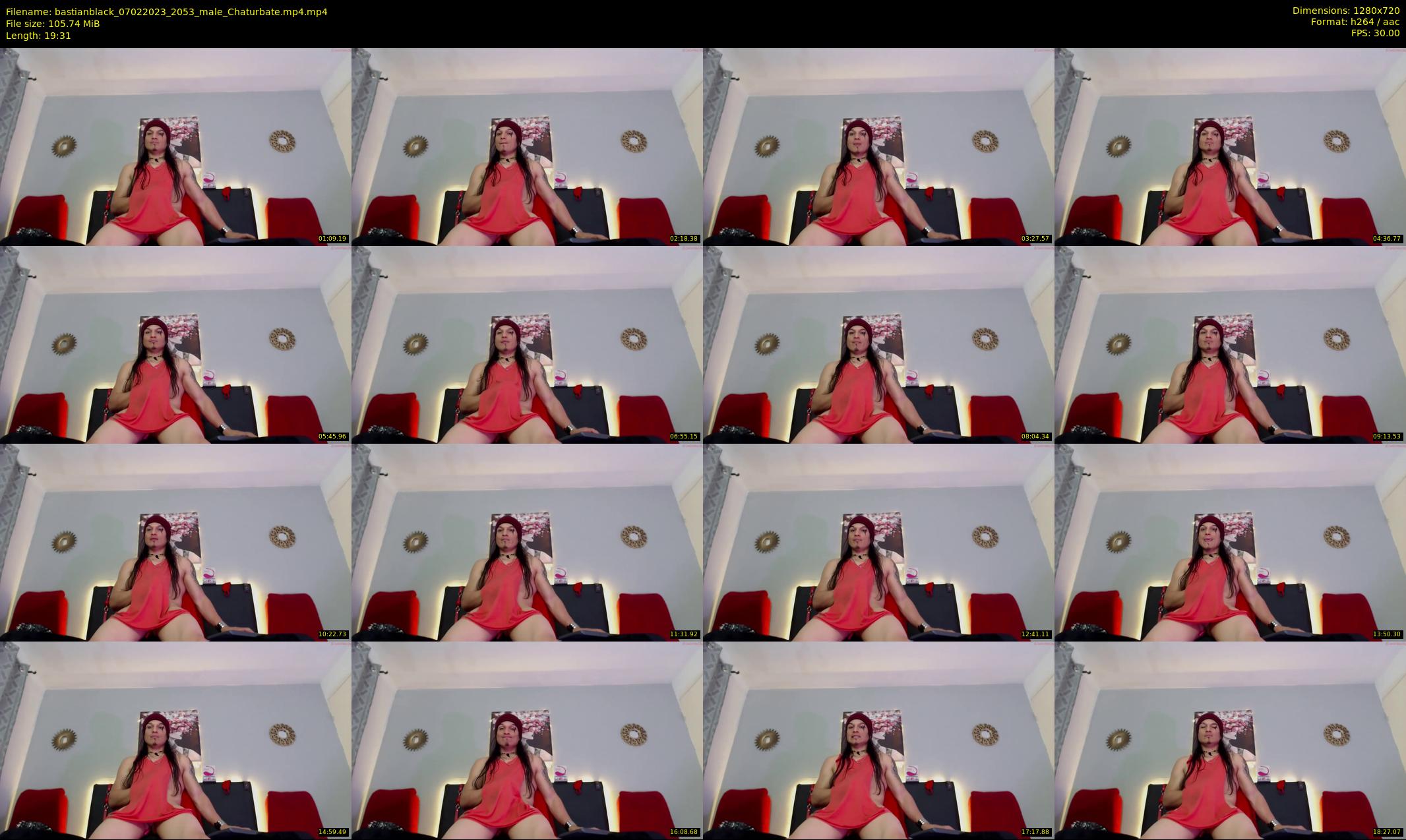 bastianblack — 20 minute Chaturbate male cam show recording, 720p, Feb 7, 2023