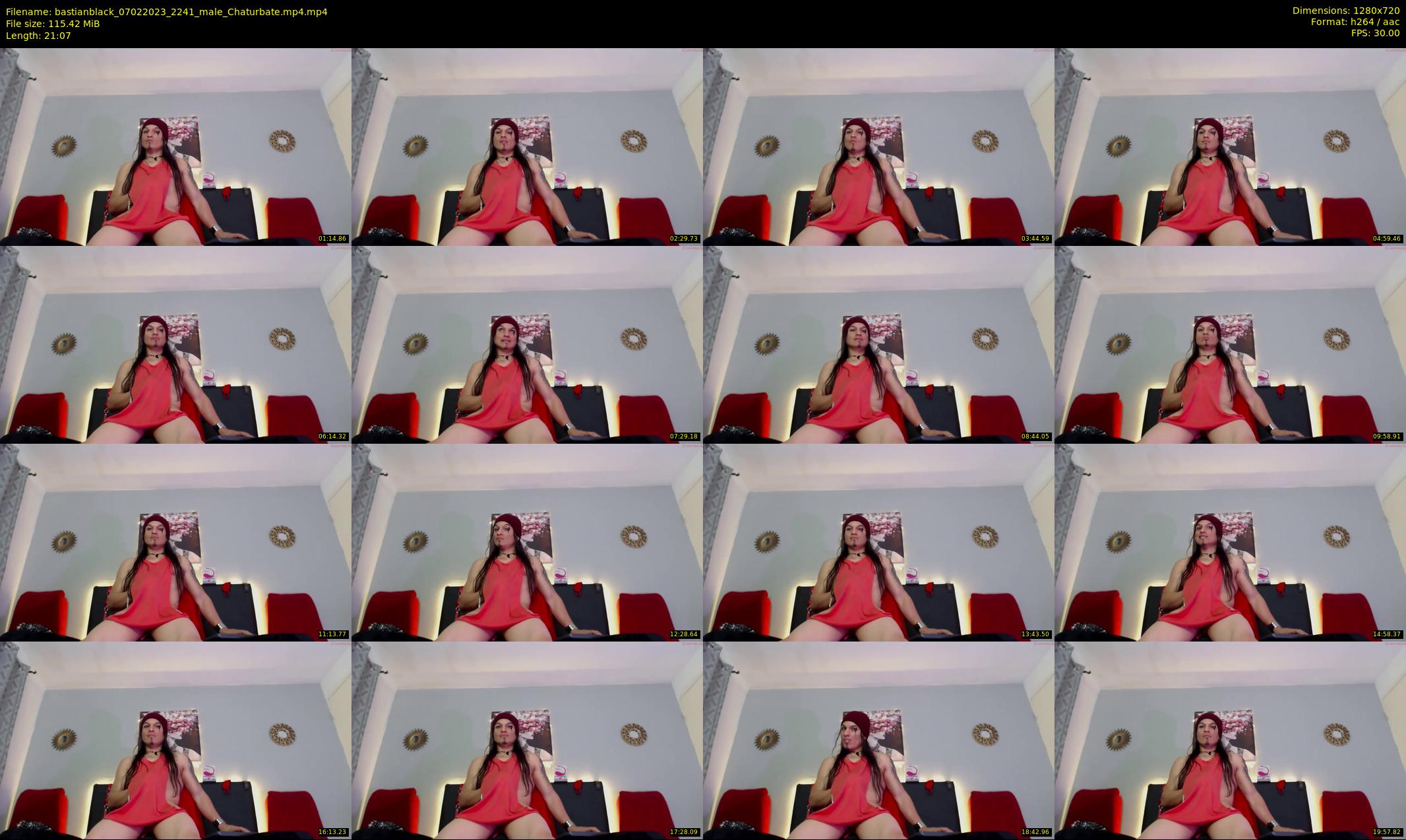 bastianblack — 22 minute Chaturbate male cam show recording, 720p, Feb 7, 2023