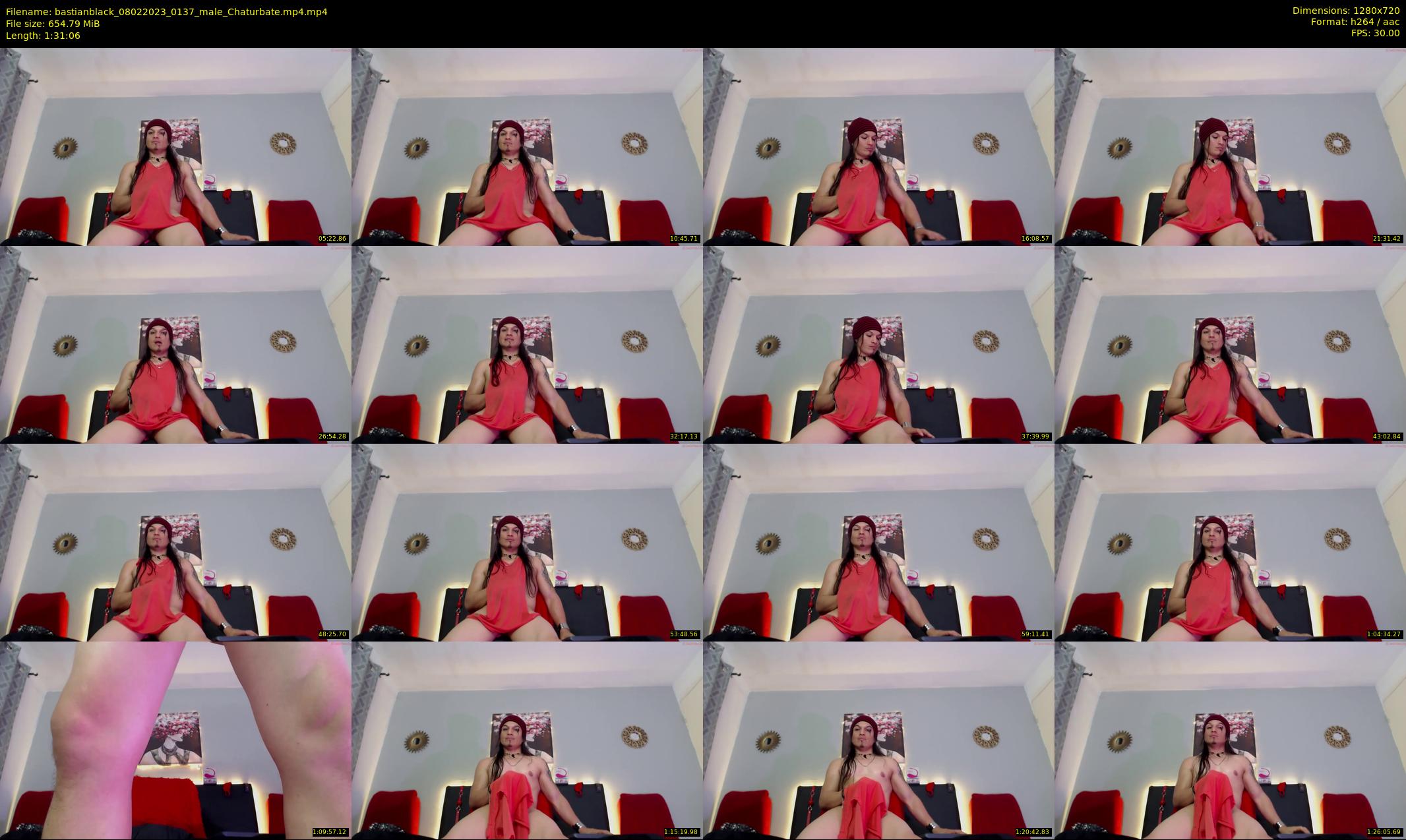bastianblack — 92 minute Chaturbate male cam show recording, 720p, Feb 8, 2023