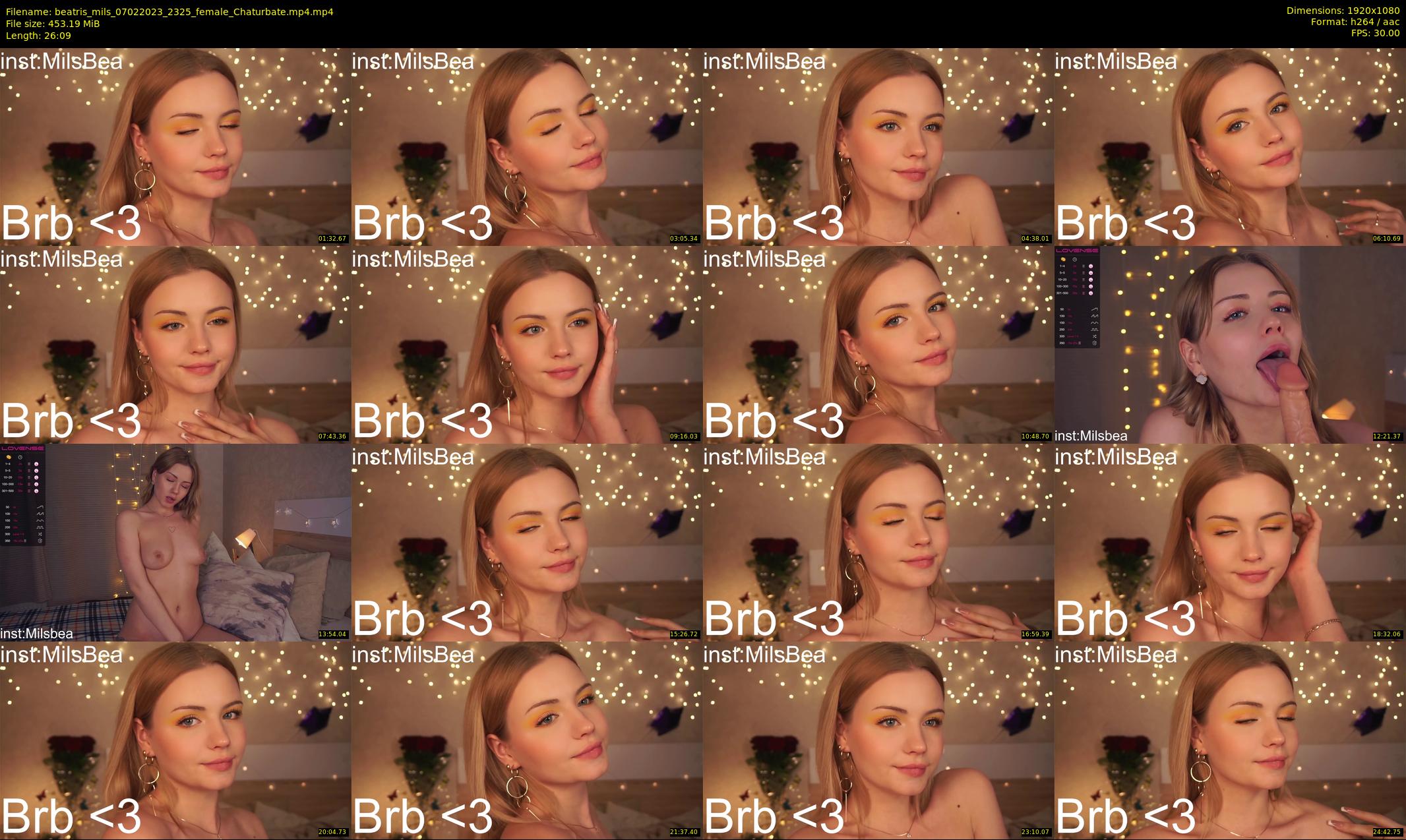 beatris_mils — 27 minute Chaturbate female cam show recording, 1080p, Feb 7, 2023