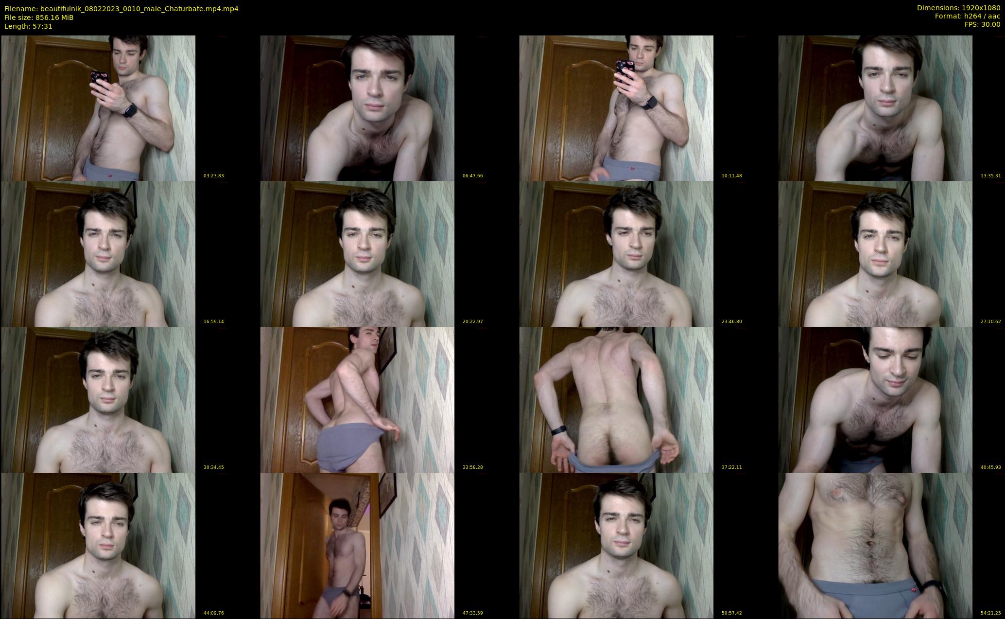 beautifulnik — 58 minute Chaturbate male cam show recording, 1080p, Feb 8, 2023