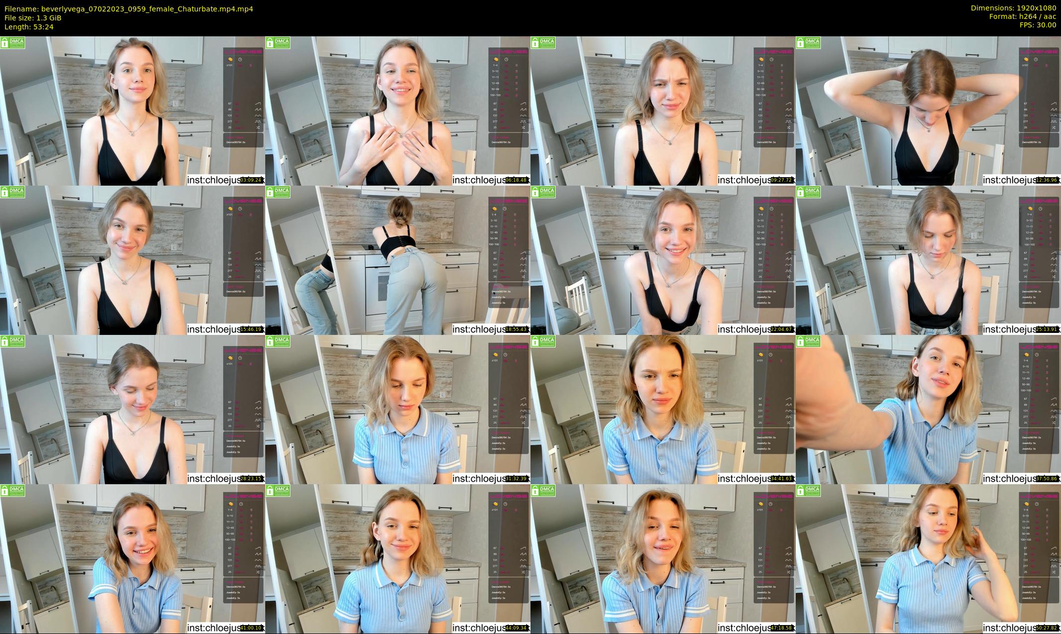 beverlyvega — 54 minute Chaturbate couple cam show recording, 1080p, Feb 7, 2023