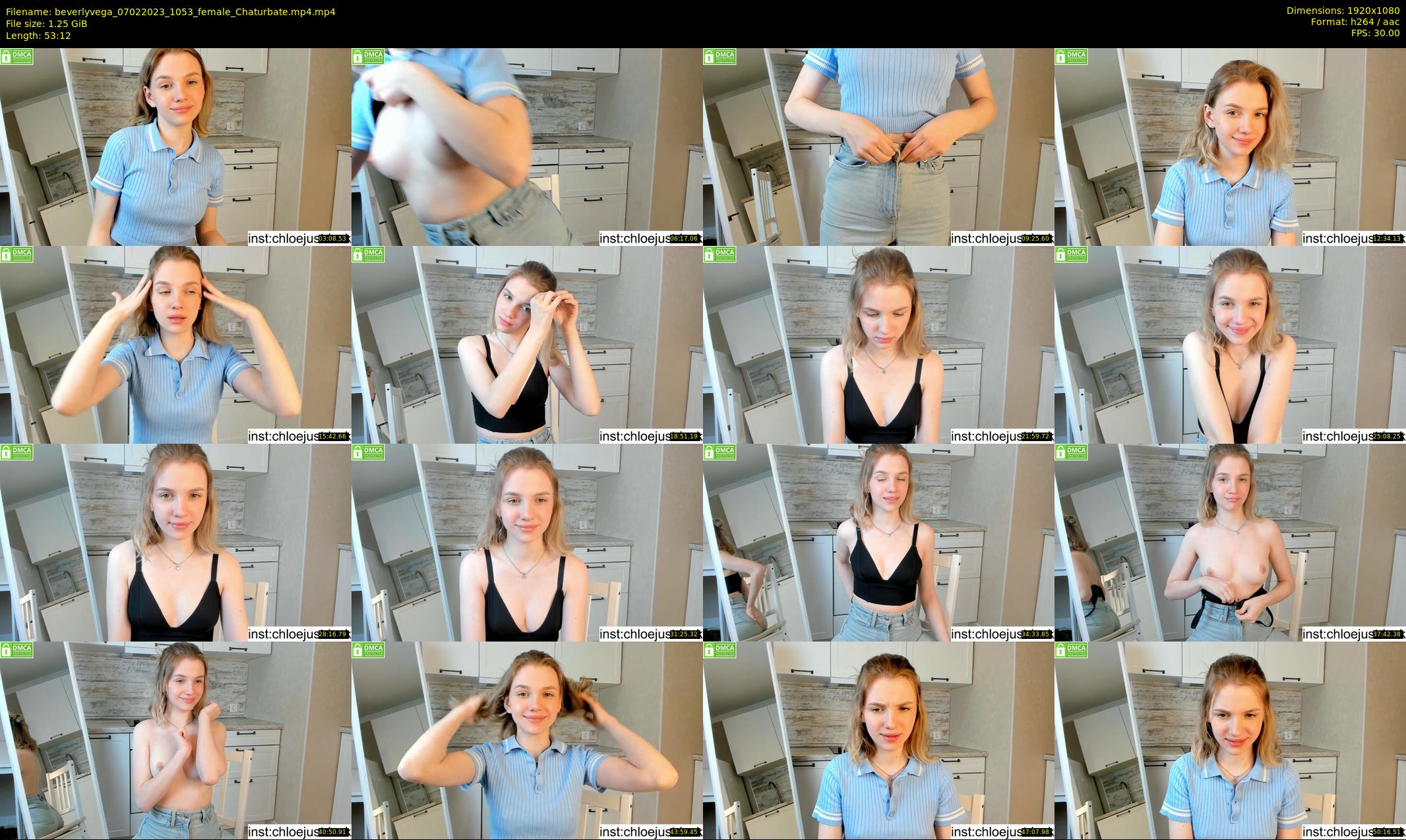 beverlyvega — 54 minute Chaturbate couple cam show recording, 1080p, Feb 7, 2023