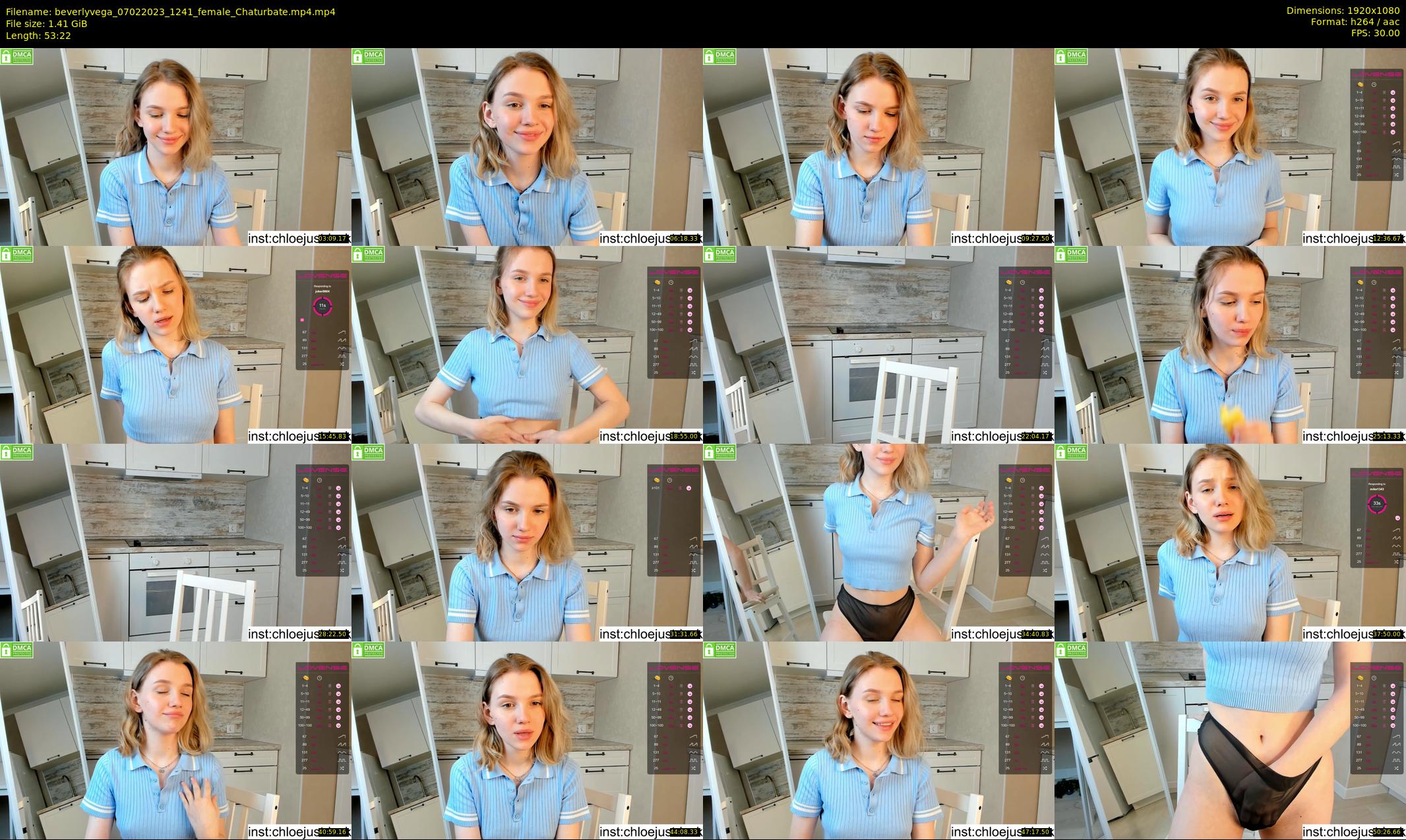 beverlyvega — 54 minute Chaturbate couple cam show recording, 1080p, Feb 7, 2023