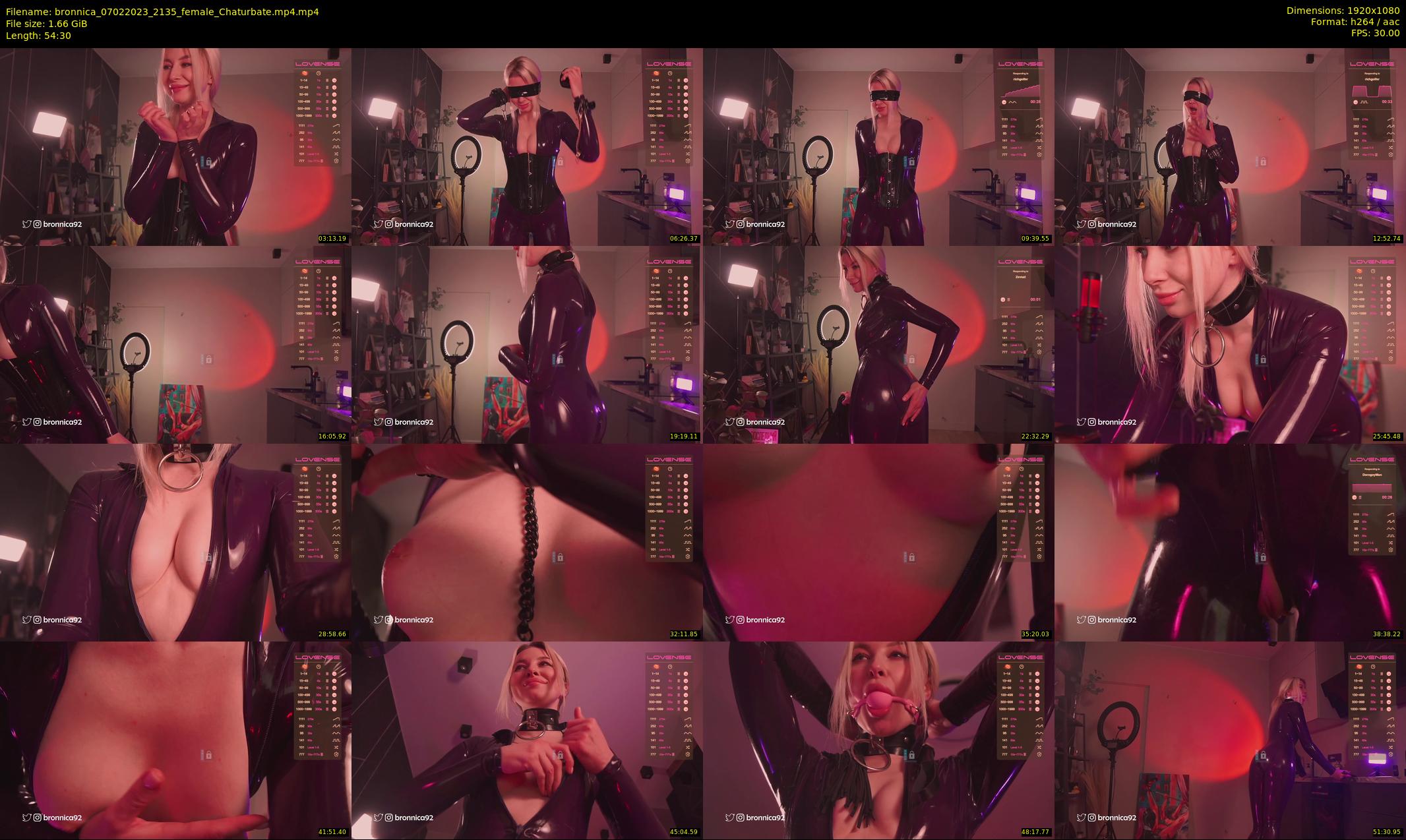 bronnica — 55 minute Chaturbate female cam show recording, 1080p, Feb 7, 2023