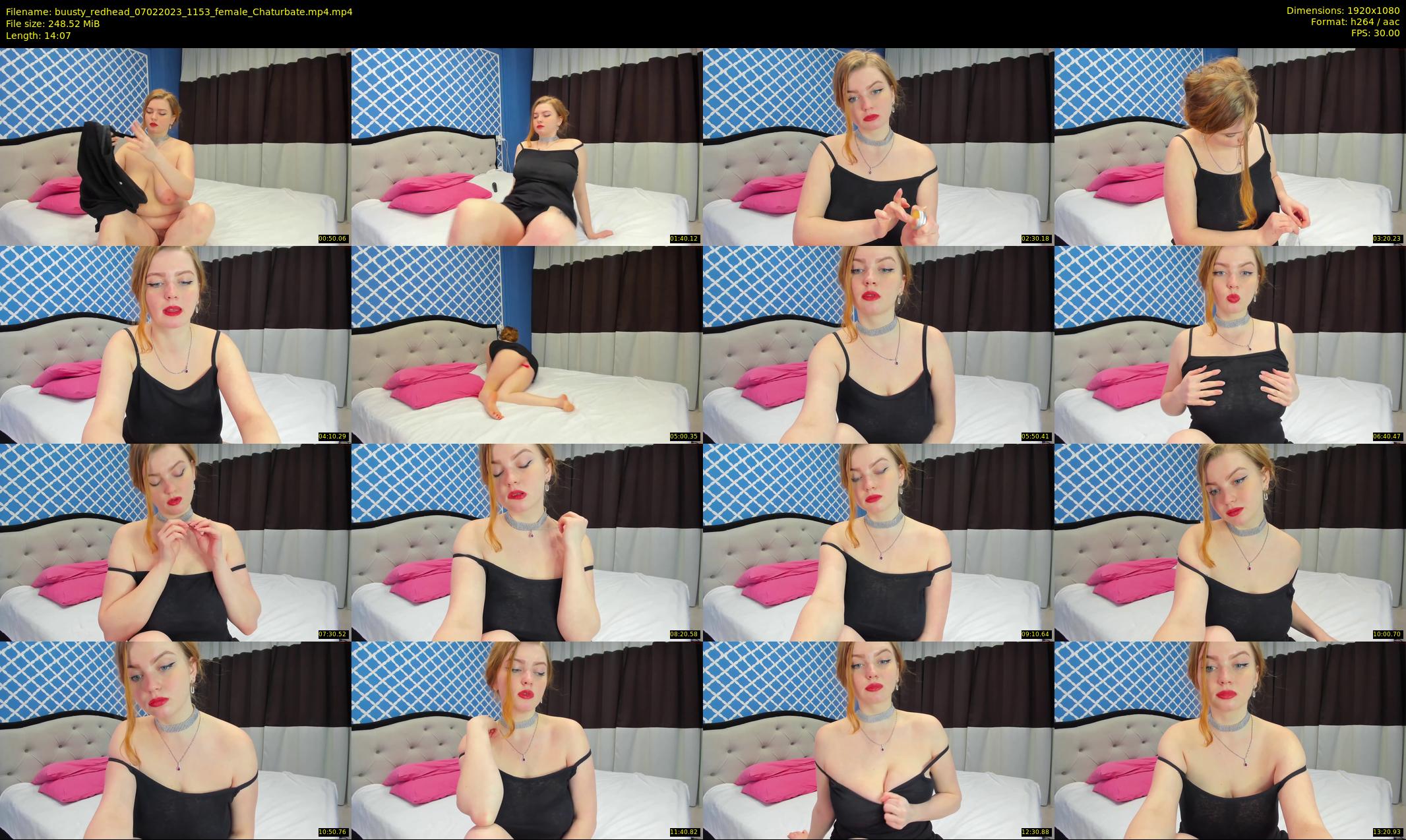buusty_redhead — 15 minute Chaturbate female cam show recording, 1080p, Feb 7, 2023