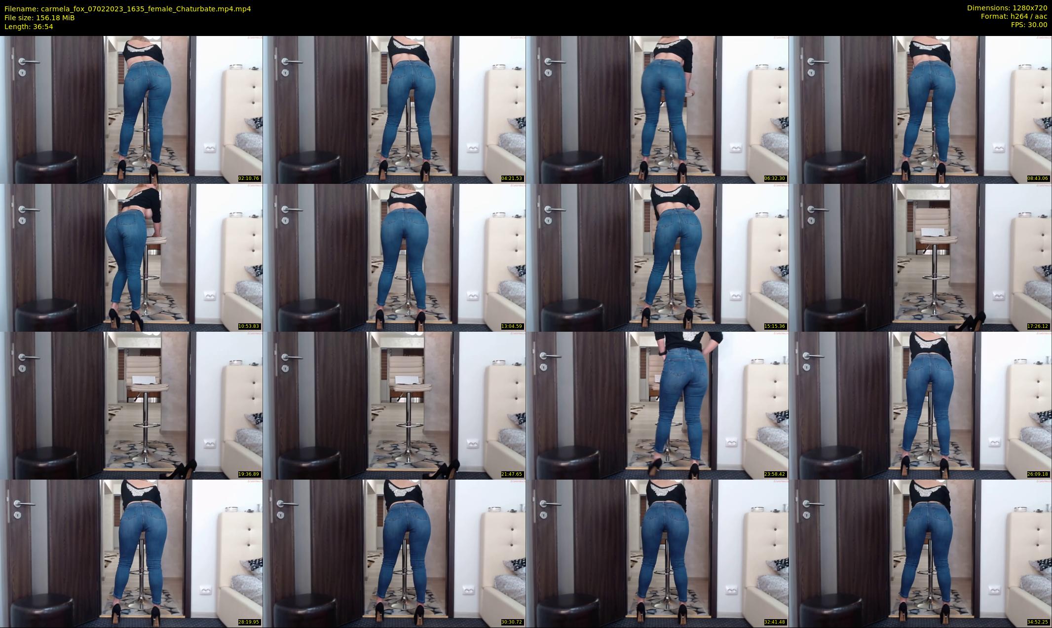 carmela_fox — 37 minute Chaturbate female cam show recording, 720p, Feb 7, 2023