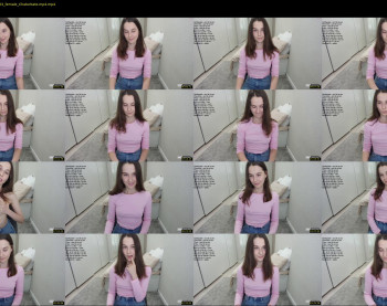chantwow — 52 minute Chaturbate female cam show recording, 1080p, Feb 7, 2023