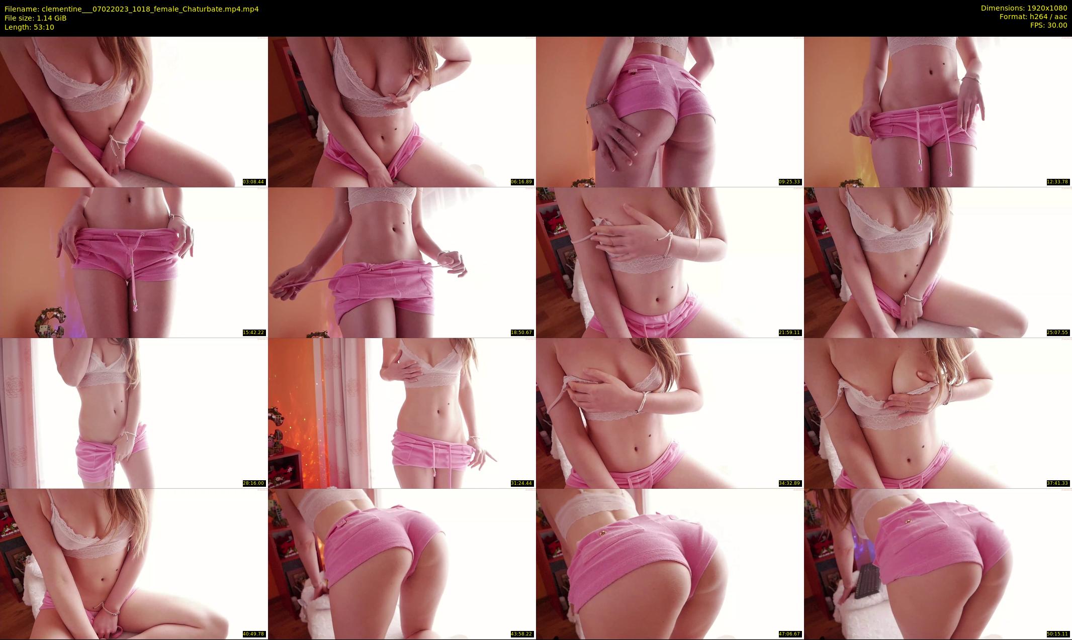 clementine__ — 54 minute Chaturbate female cam show recording, 1080p, Feb 7, 2023