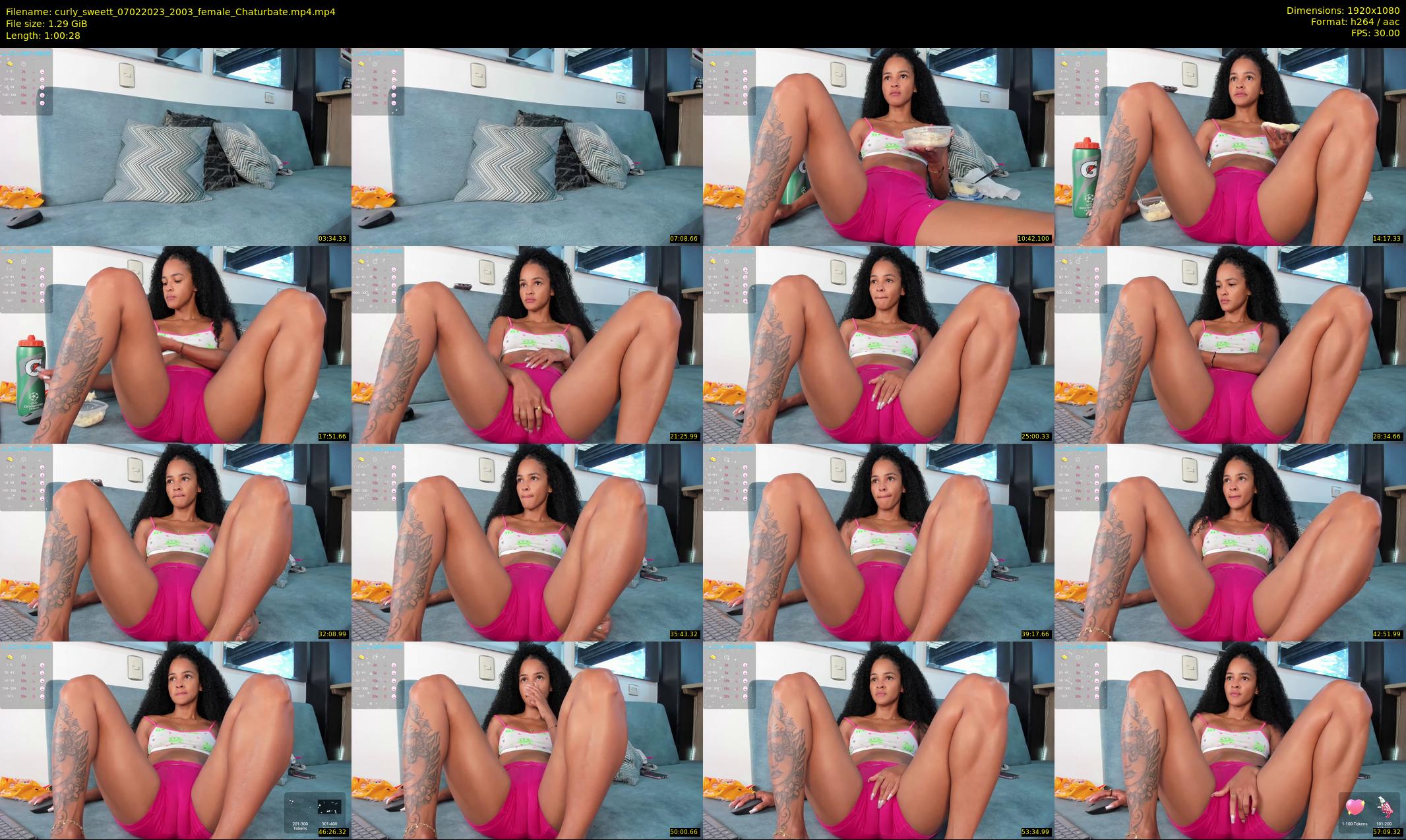 curly_sweett — 61 minute Chaturbate female cam show recording, 1080p, Feb 7, 2023