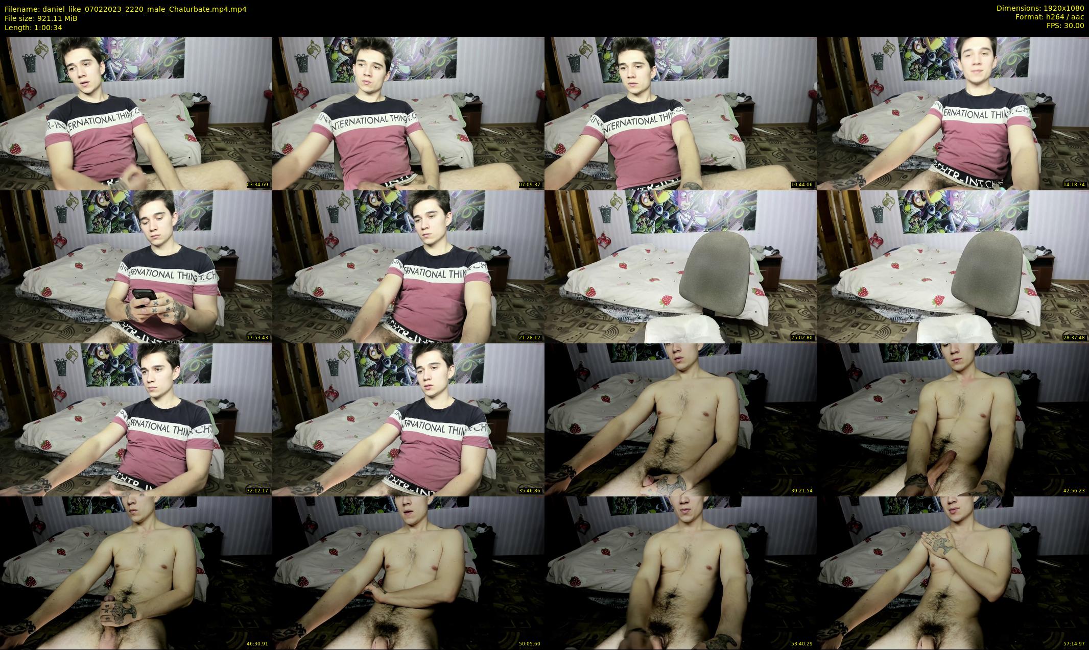 daniel_like — 61 minute Chaturbate male cam show recording, 1080p, Feb 7, 2023