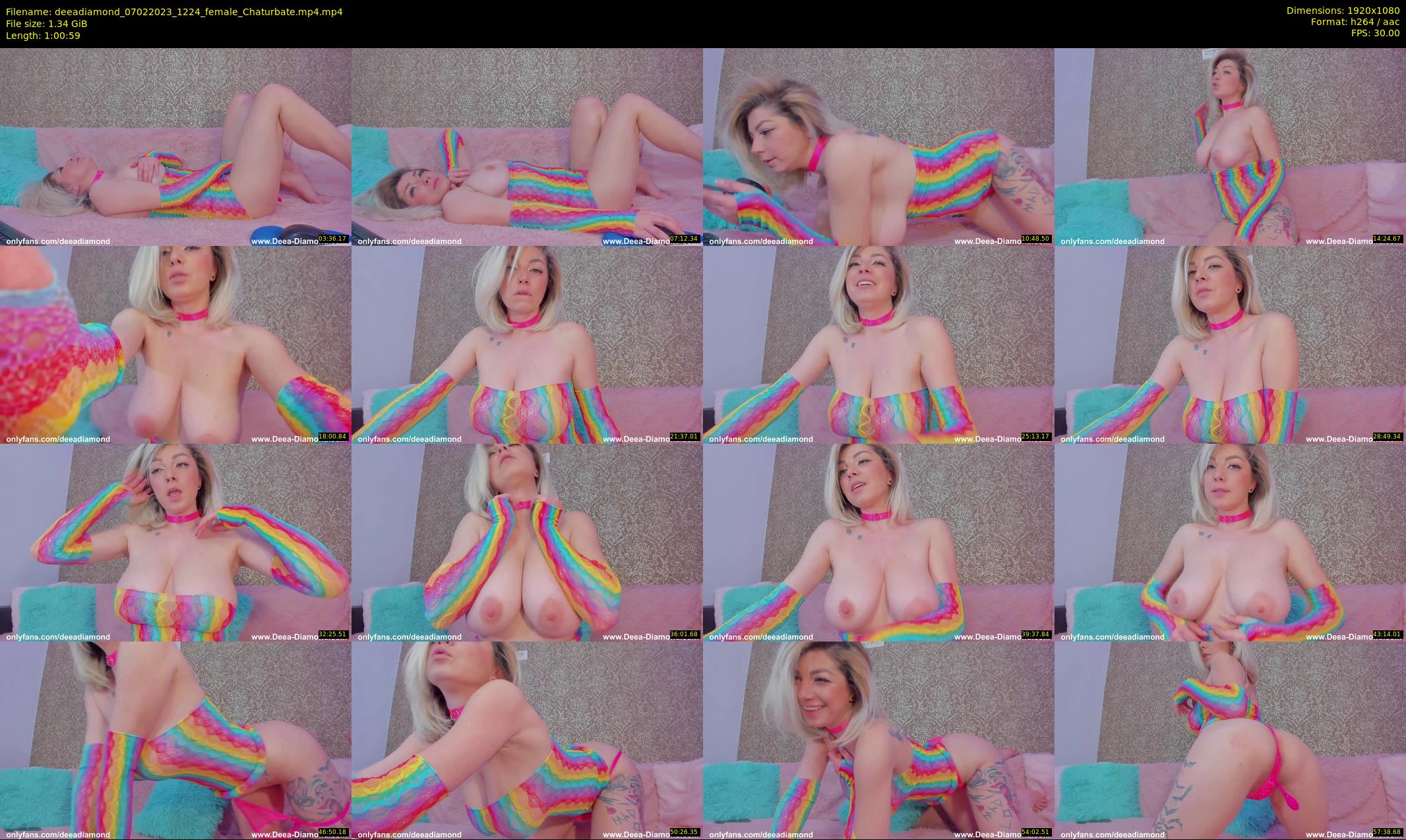 deeadiamond — 61 minute Chaturbate female cam show recording, 1080p, Feb 7, 2023