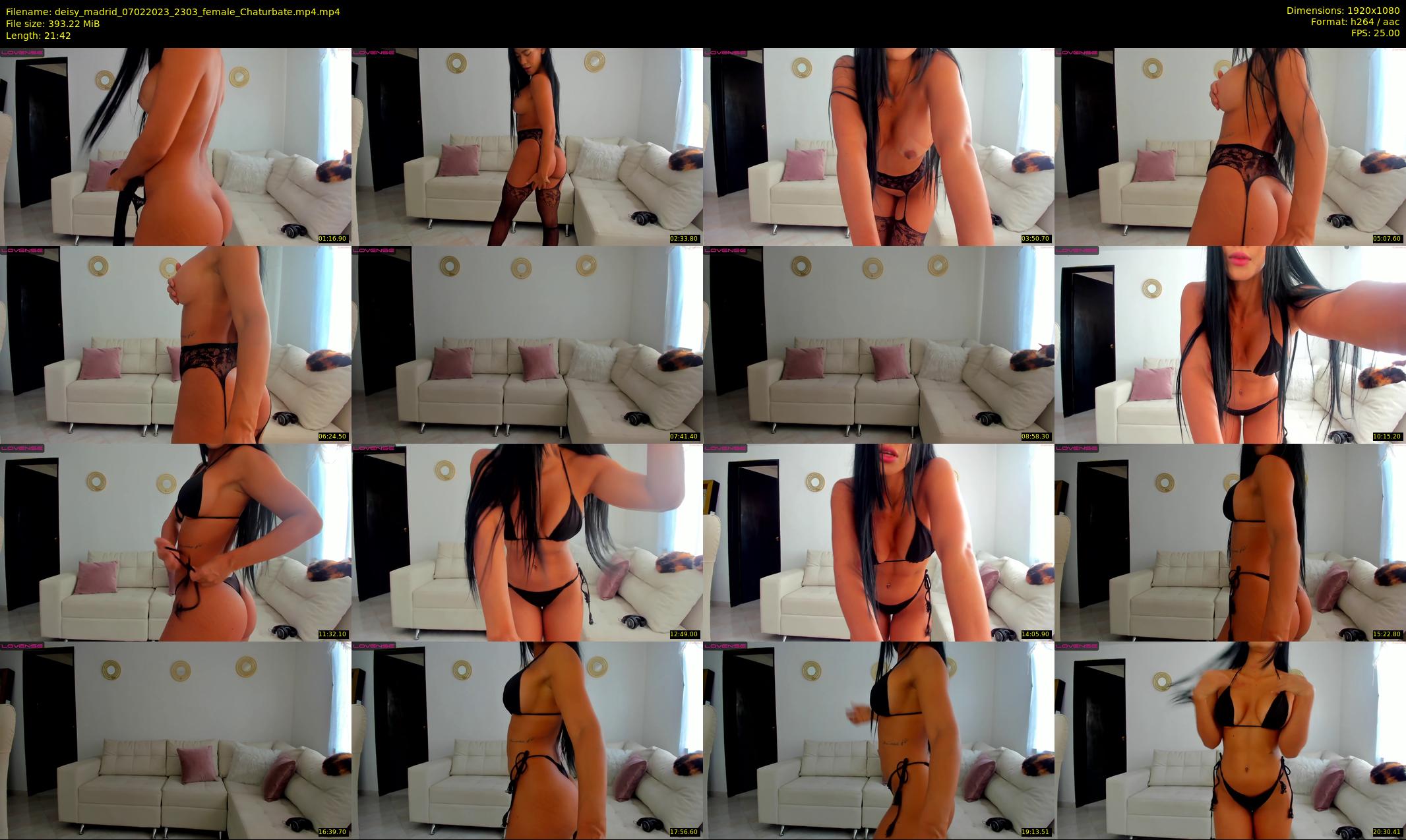 deisy_madrid — 22 minute Chaturbate female cam show recording, 1080p, Feb 7, 2023