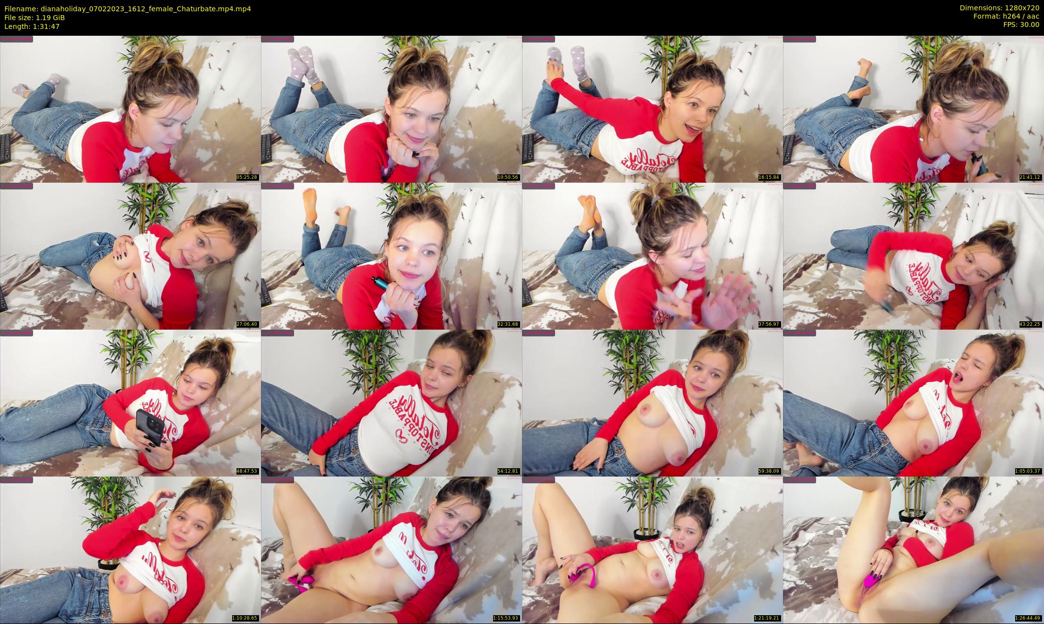 dianaholiday — 92 minute Chaturbate female cam show recording, 720p, Feb 7, 2023