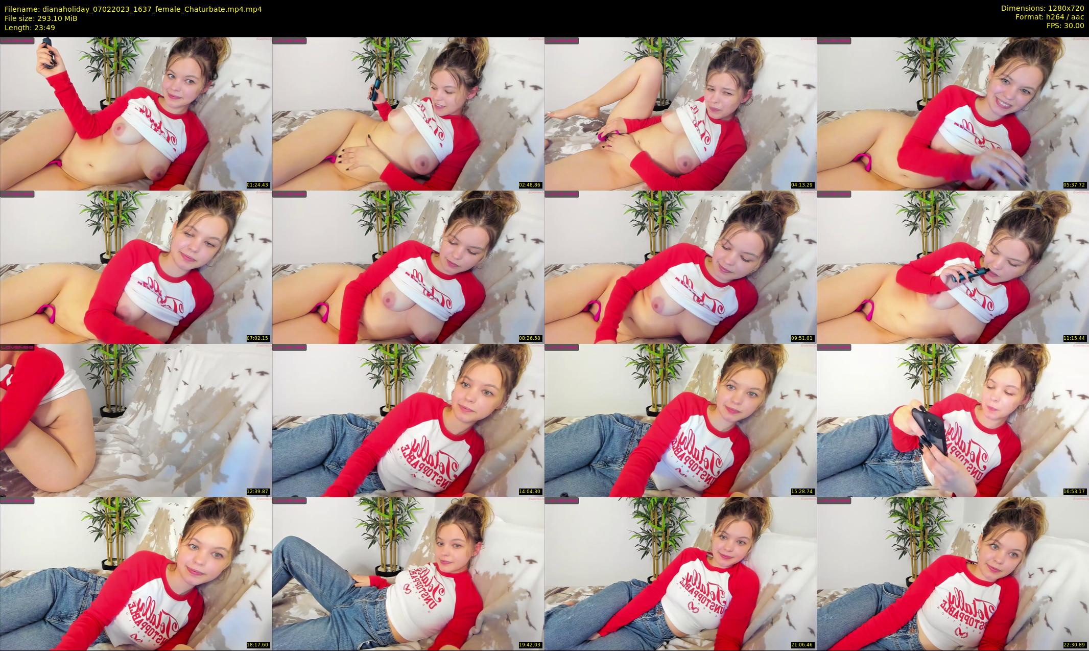 dianaholiday — 24 minute Chaturbate female cam show recording, 720p, Feb 7, 2023