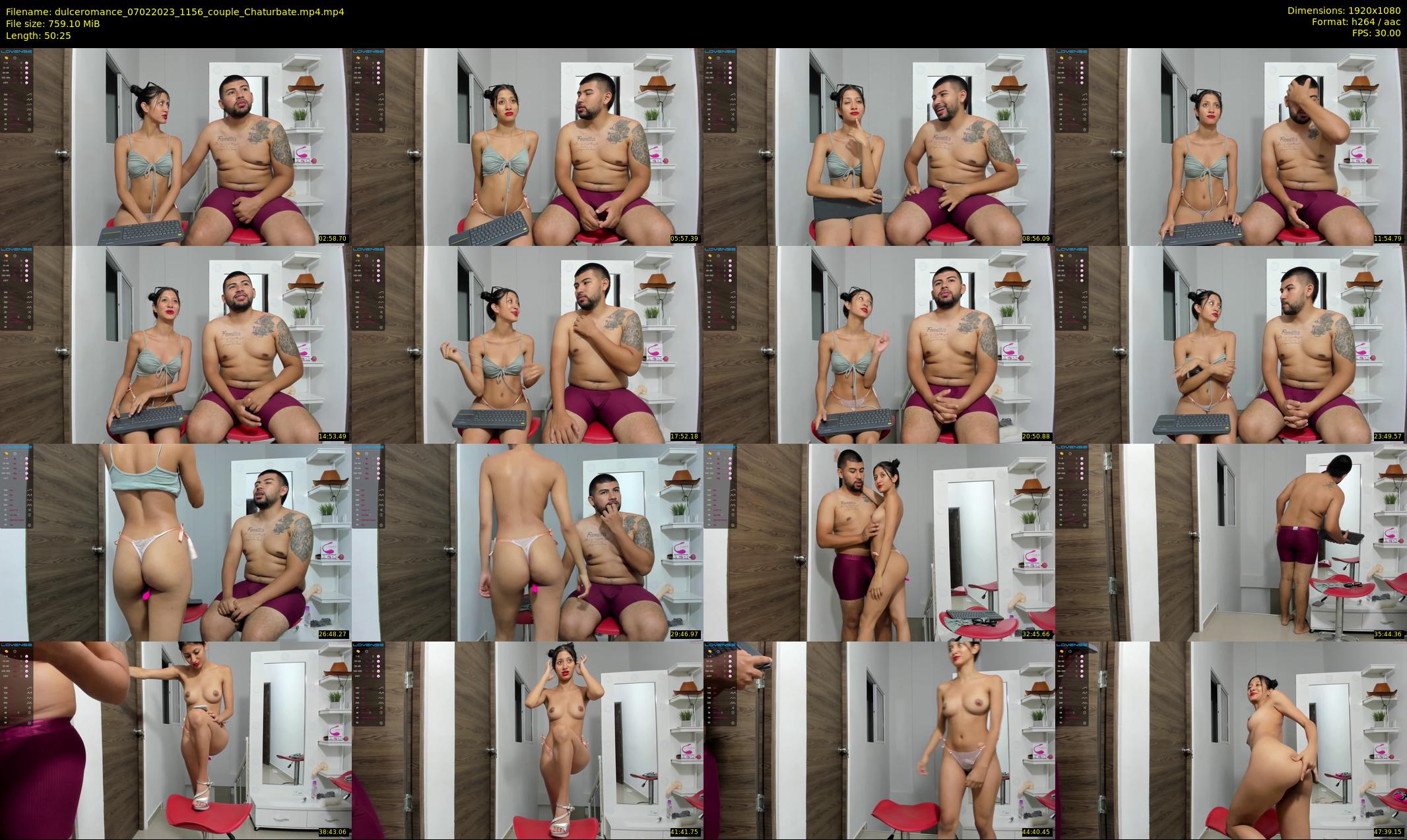 dulceromance — 51 minute Chaturbate couple cam show recording, 1080p, Feb 7, 2023