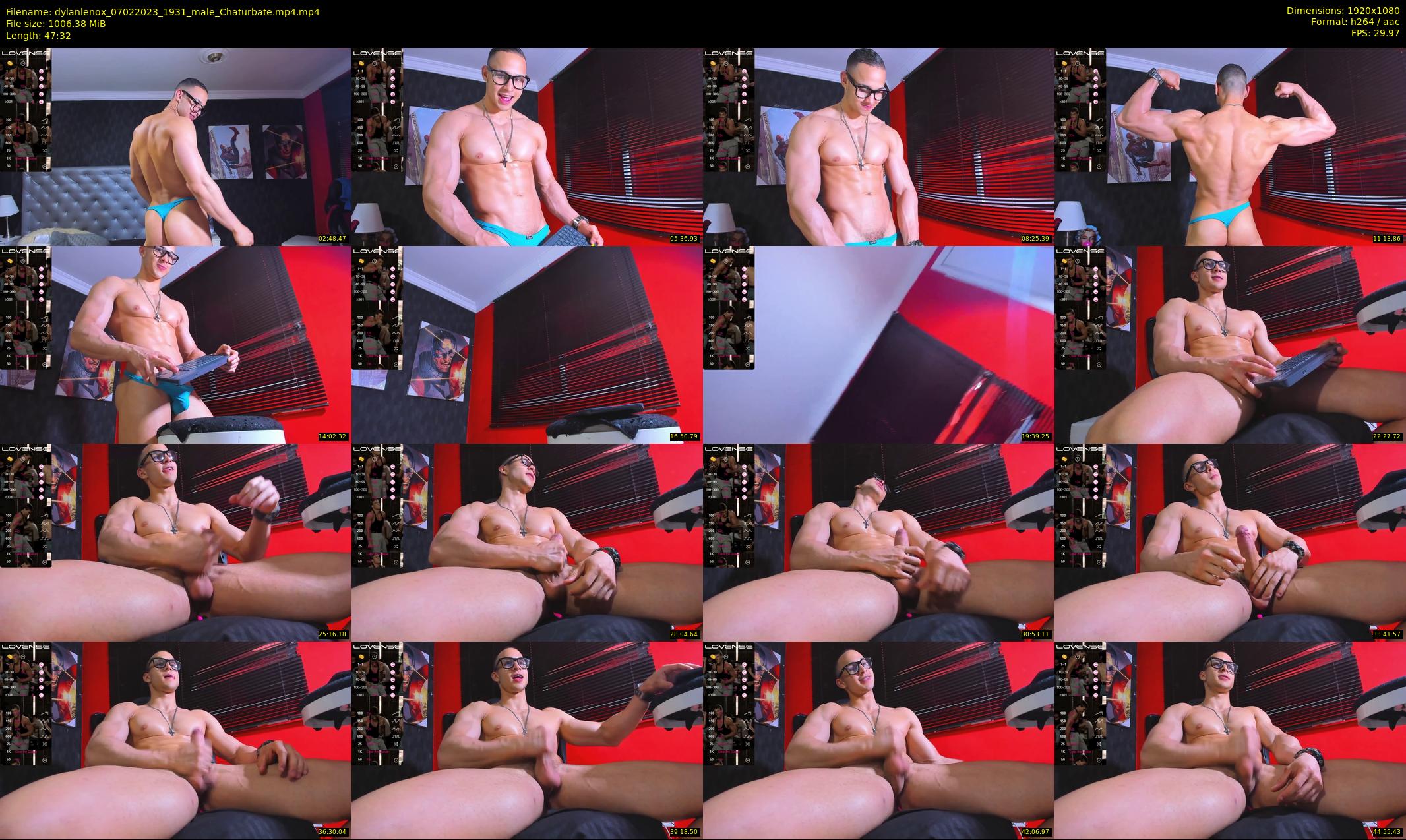 dylanlenox — 48 minute Chaturbate male cam show recording, 1080p, Feb 7, 2023