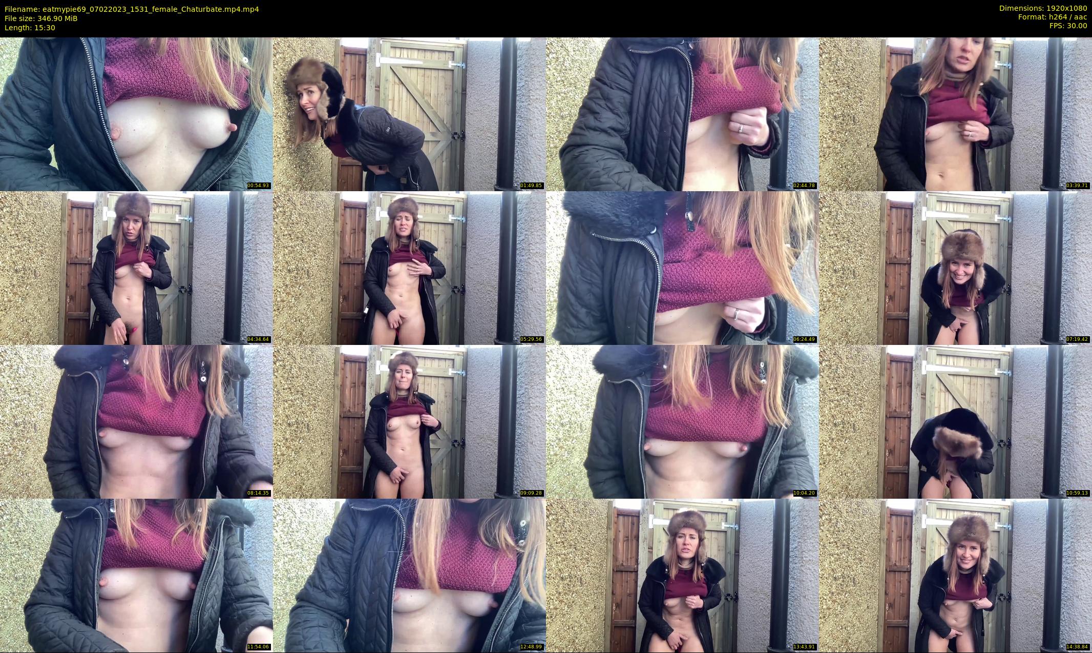 eatmypie69 — 16 minute Chaturbate female cam show recording, 1080p, Feb 7, 2023
