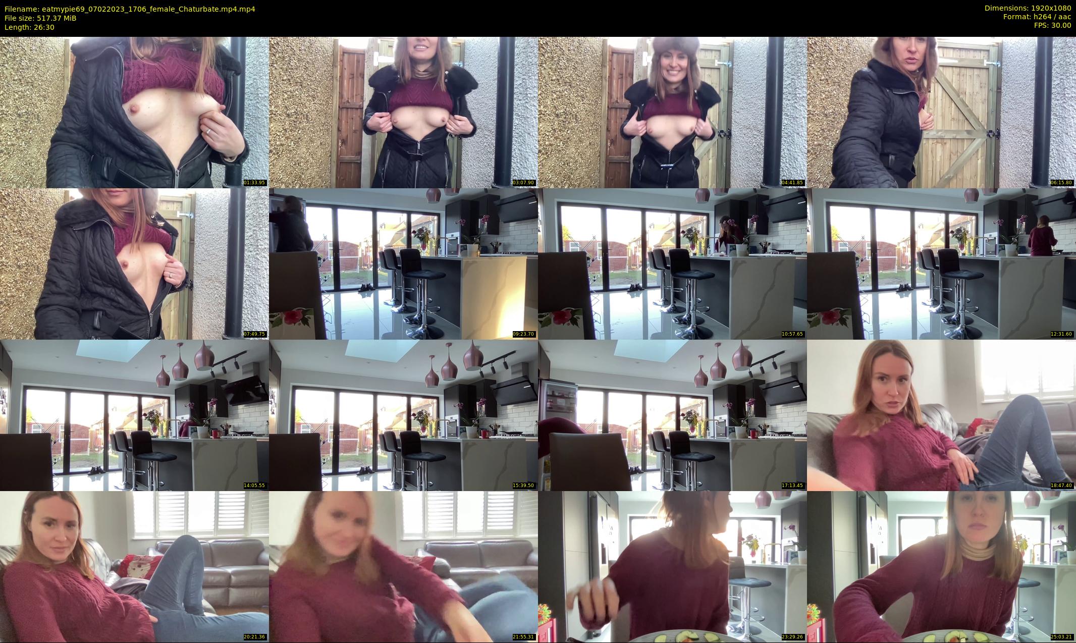 eatmypie69 — 27 minute Chaturbate female cam show recording, 1080p, Feb 7, 2023