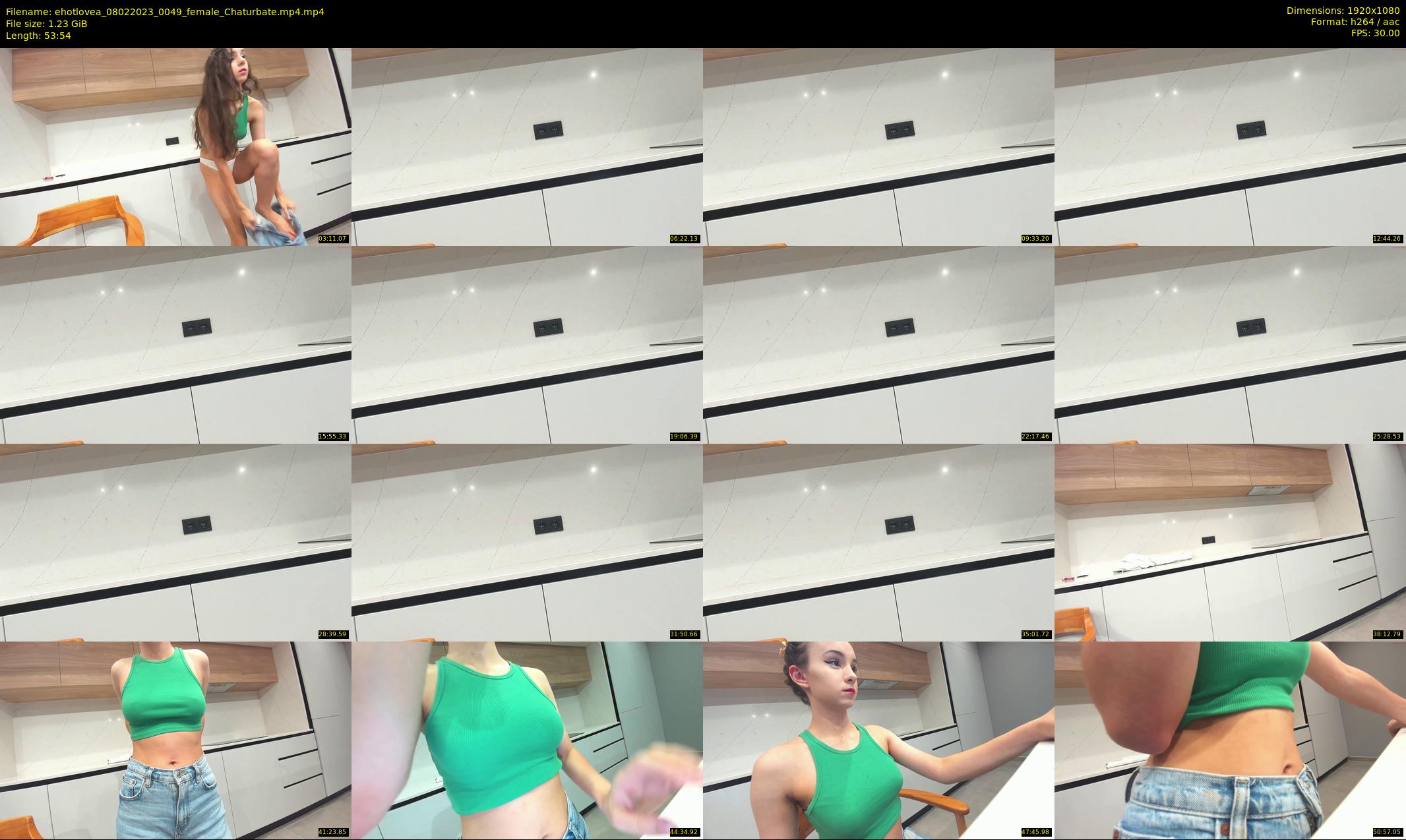 ehotlovea — 54 minute Chaturbate female cam show recording, 1080p, Feb 8, 2023