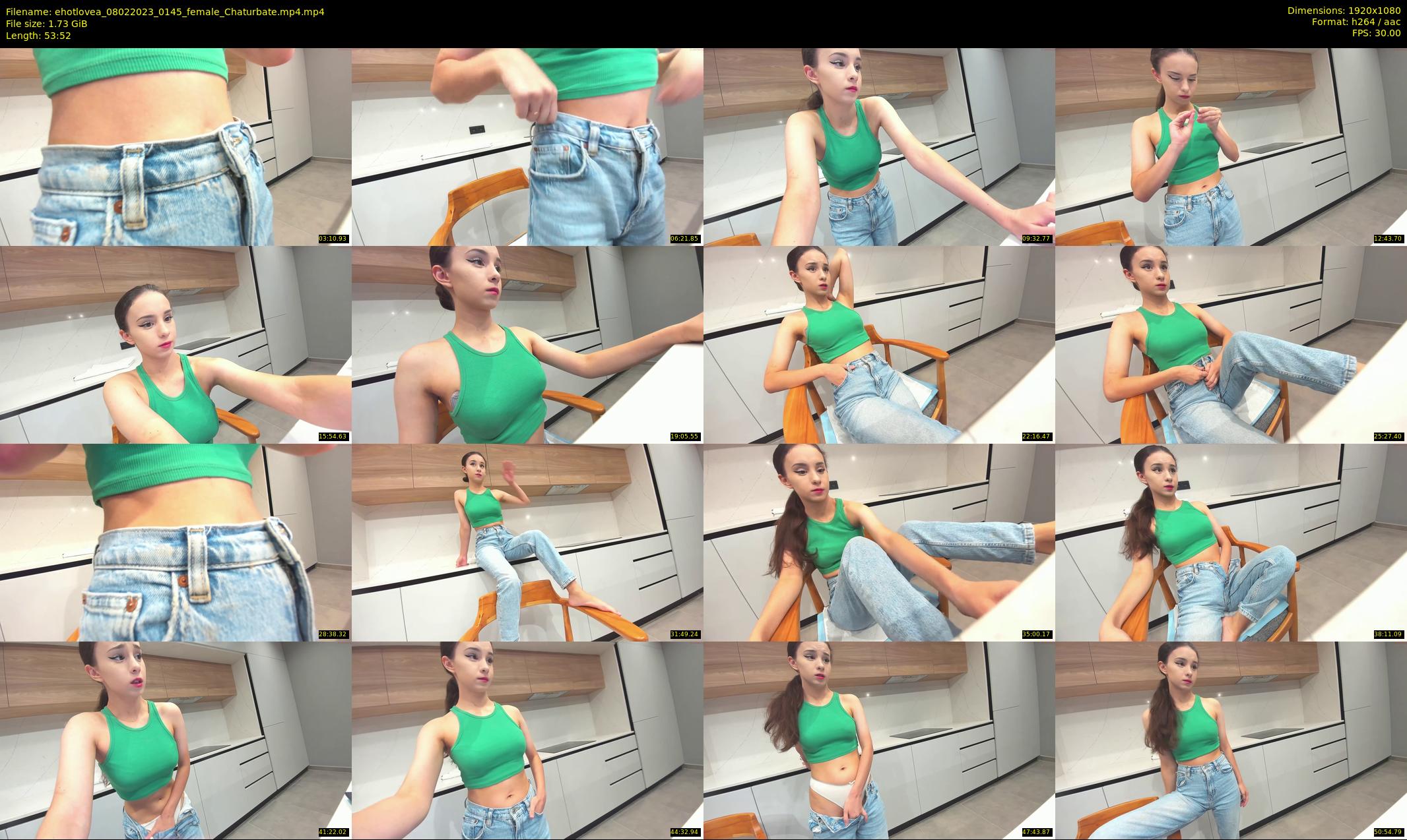 ehotlovea — 54 minute Chaturbate female cam show recording, 1080p, Feb 8, 2023