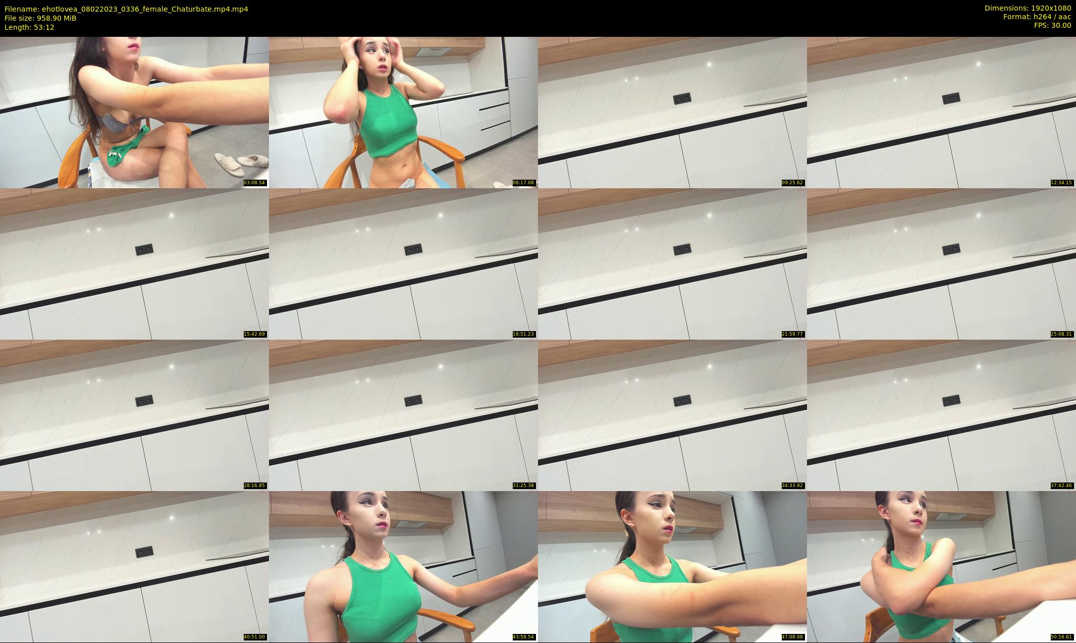 ehotlovea — 54 minute Chaturbate female cam show recording, 1080p, Feb 8, 2023