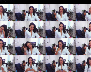 emillybrowm — 3 minute Chaturbate couple cam show recording, 720p, Feb 7, 2023