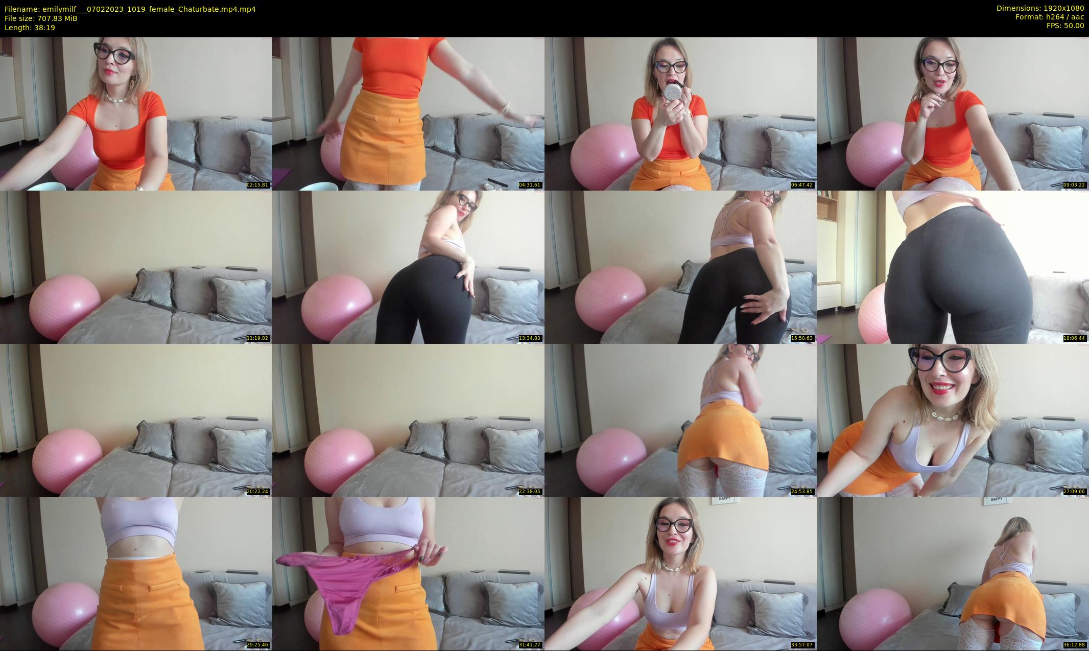 emilymilf__ — 39 minute Chaturbate female cam show recording, 1080p, Feb 7, 2023
