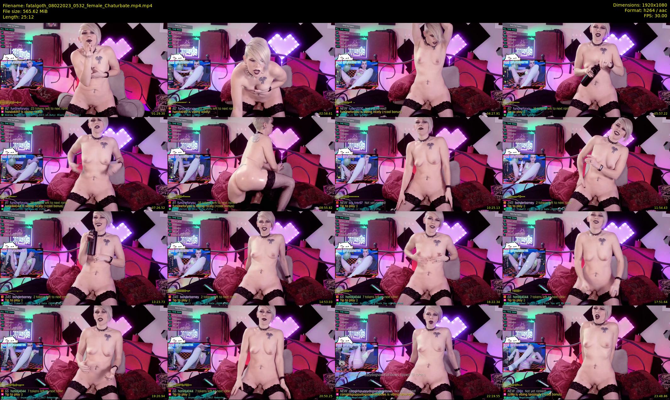 fatalgoth — 26 minute Chaturbate couple cam show recording, 1080p, Feb 8, 2023