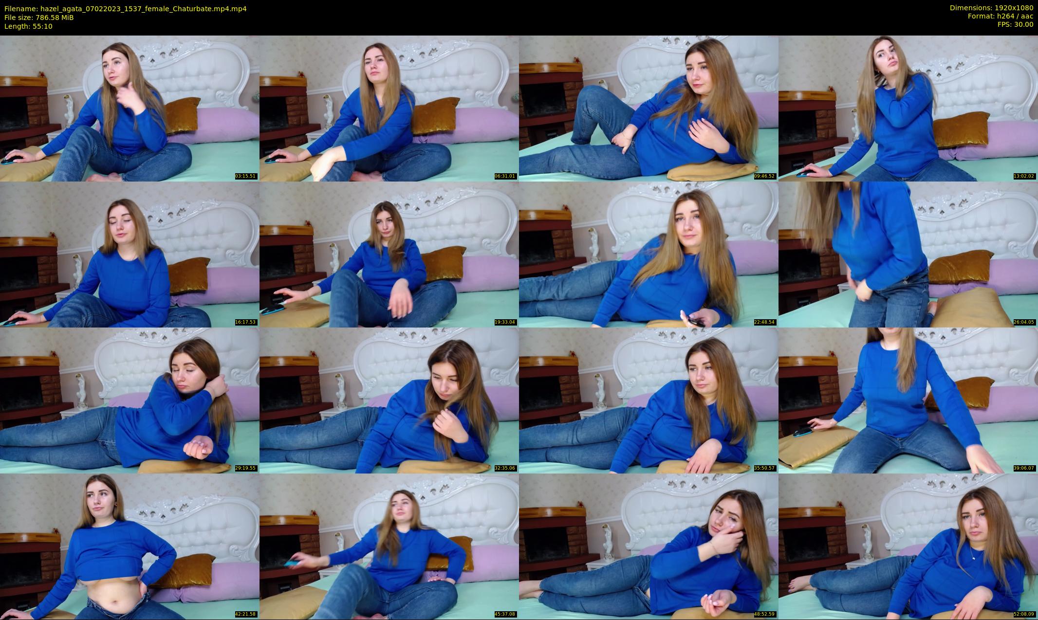 hazel_agata — 56 minute Chaturbate female cam show recording, 1080p, Feb 7, 2023