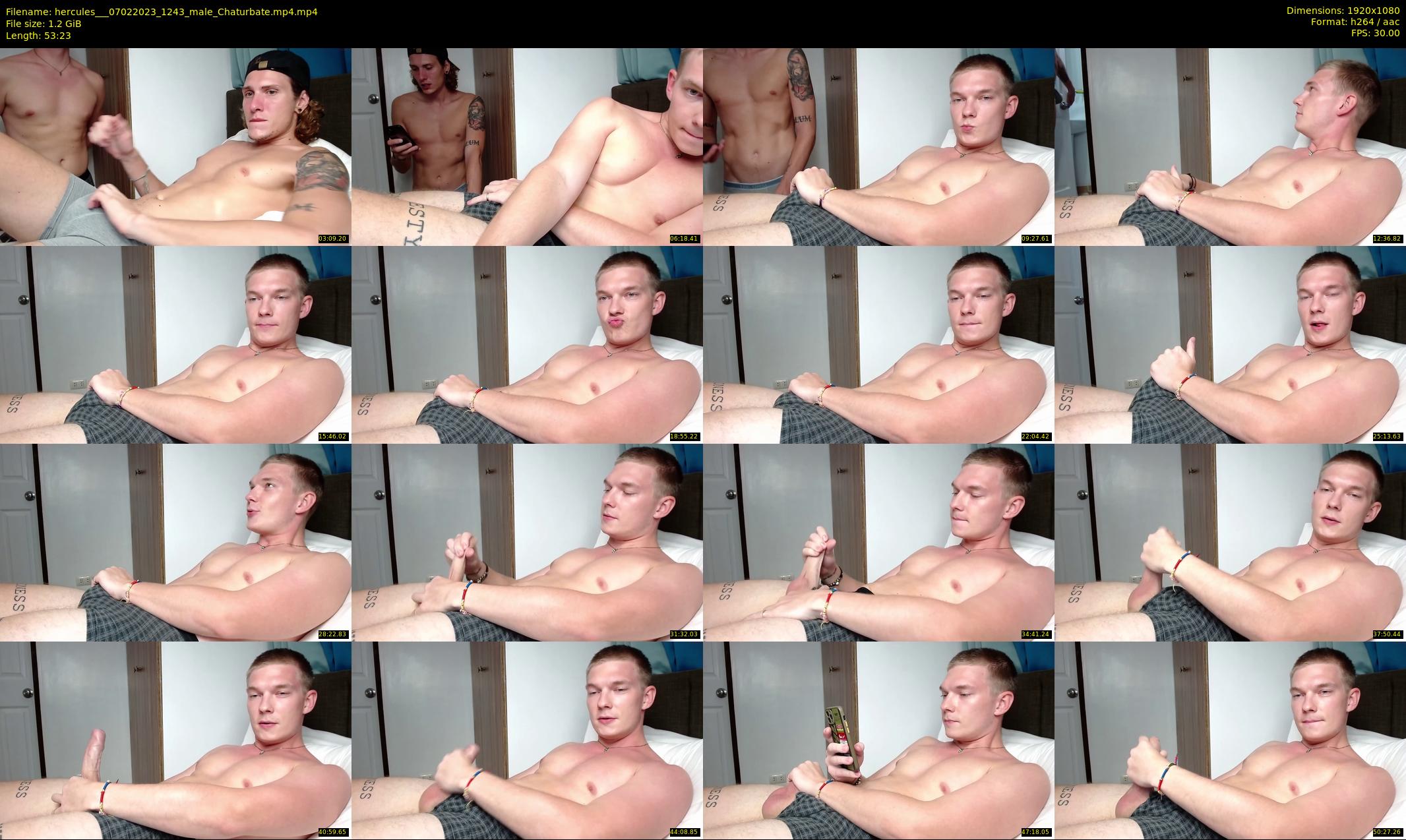 hercules__ — 54 minute Chaturbate male cam show recording, 1080p, Feb 7, 2023
