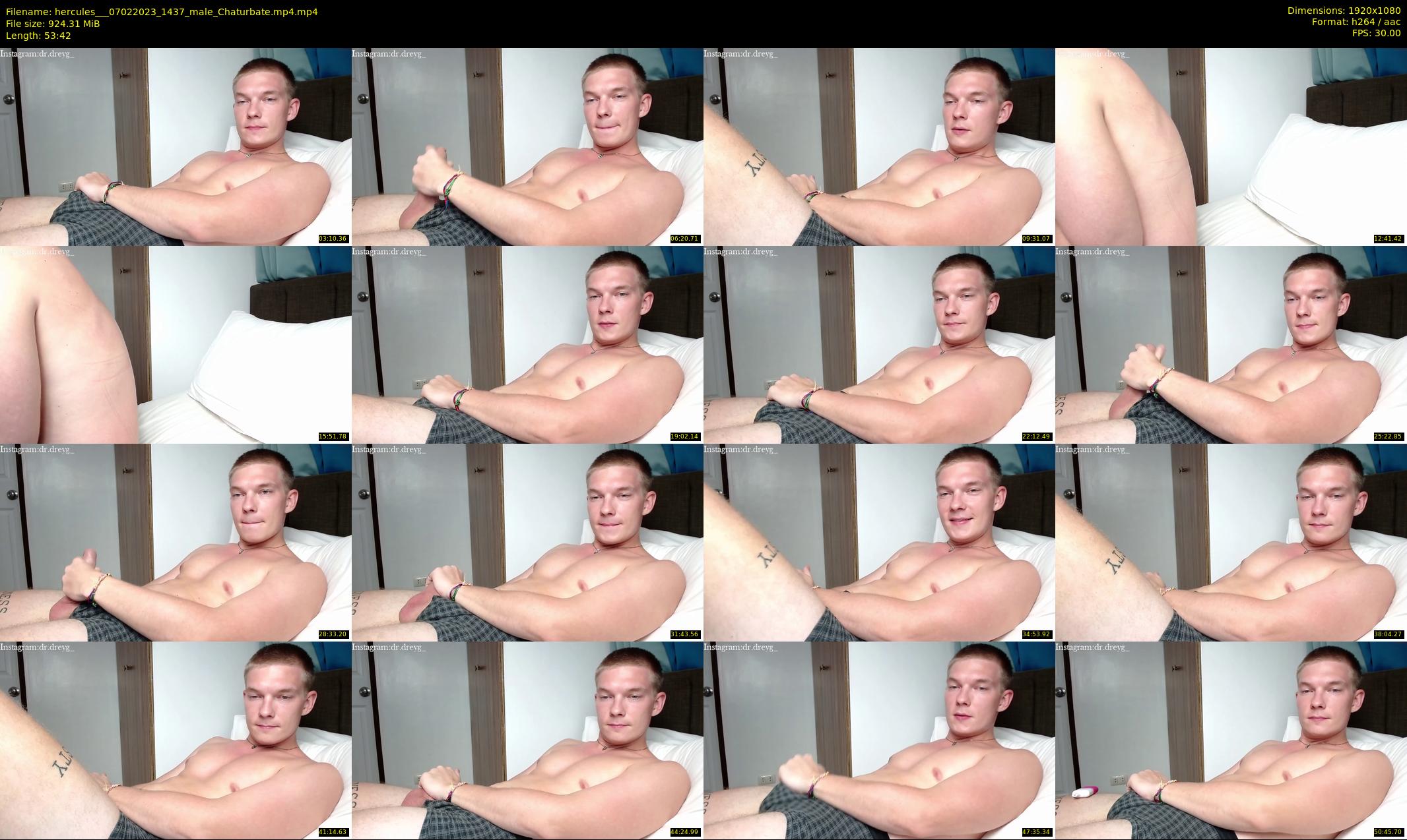 hercules__ — 54 minute Chaturbate male cam show recording, 1080p, Feb 7, 2023