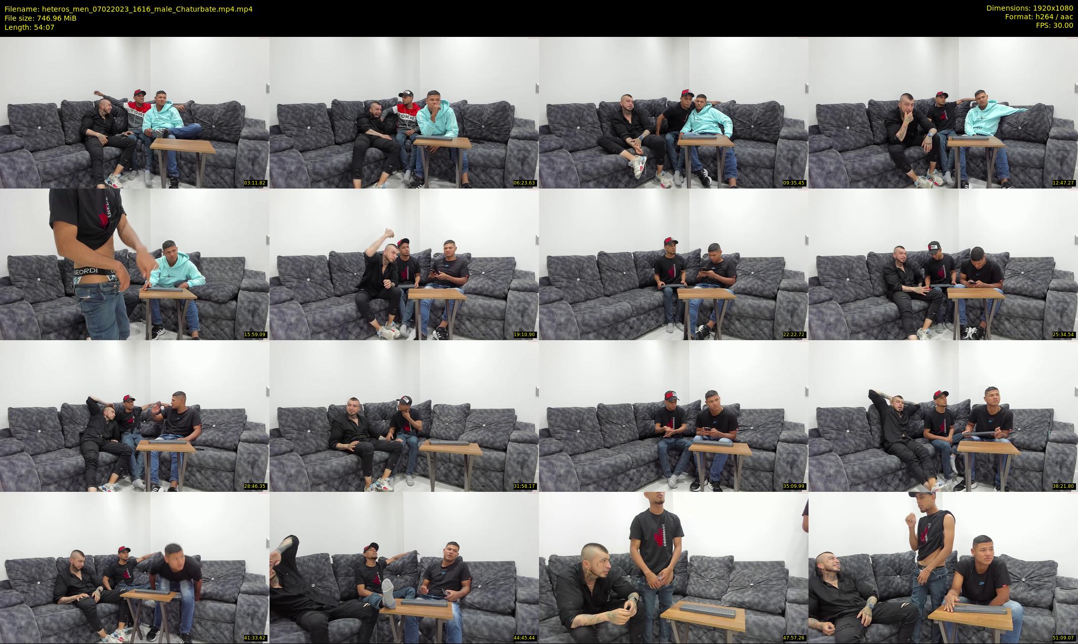 heteros_men — 55 minute Chaturbate male cam show recording, 1080p, Feb 7, 2023