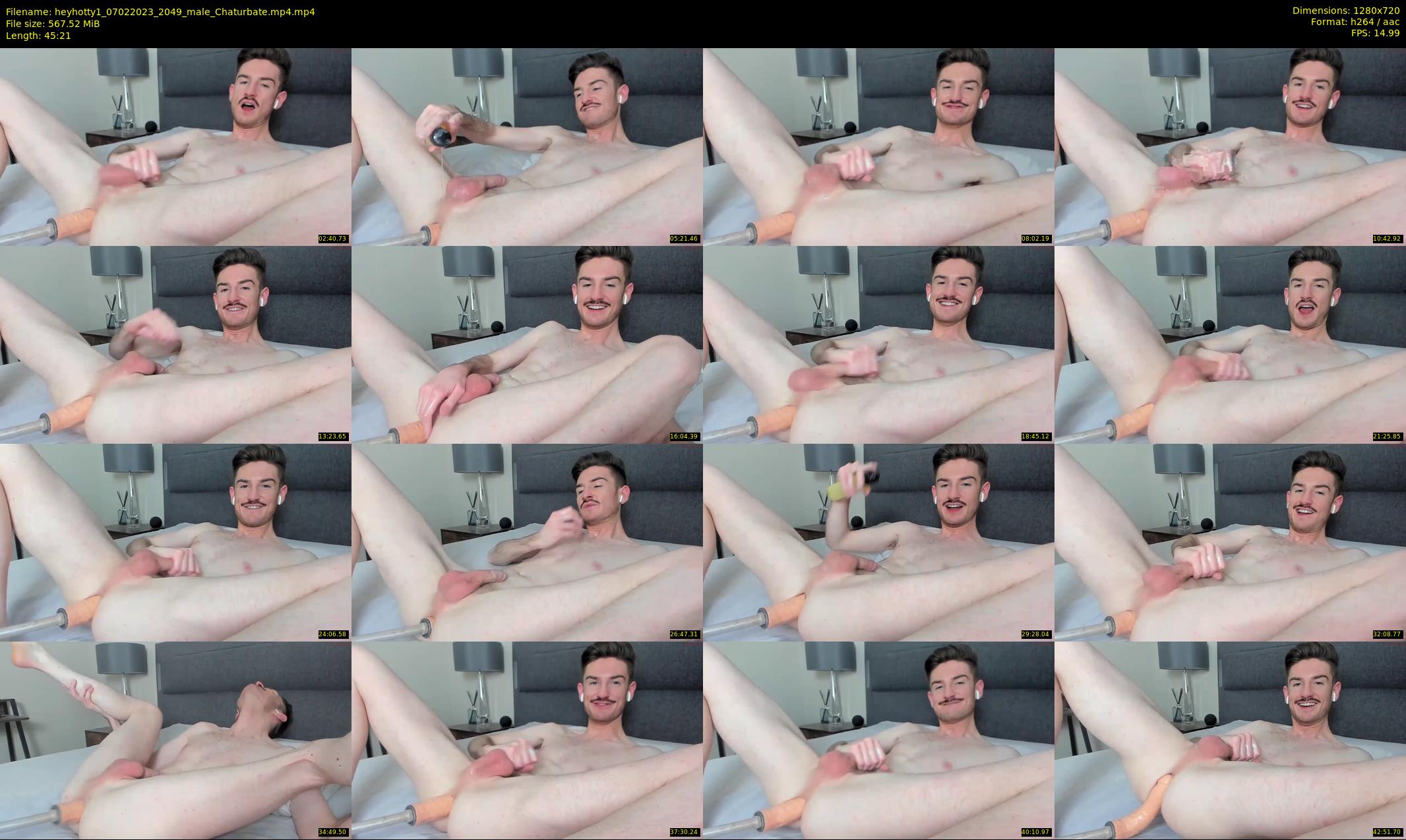 heyhotty1 — 46 minute Chaturbate male cam show recording, 720p, Feb 7, 2023