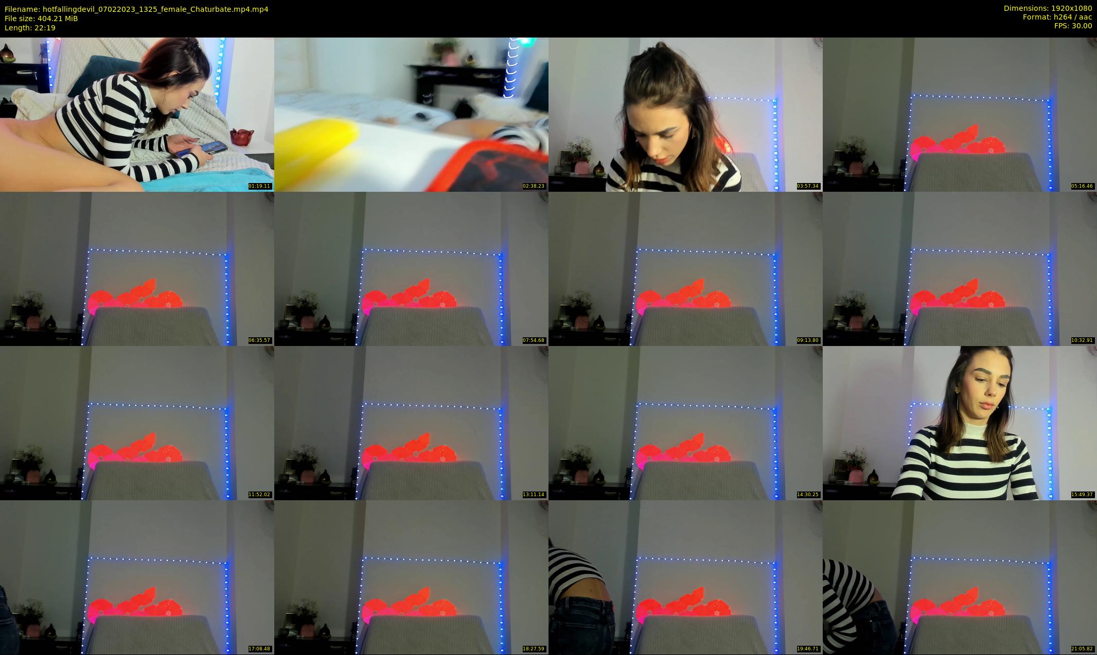 hotfallingdevil — 23 minute Chaturbate female cam show recording, 1080p, Feb 7, 2023