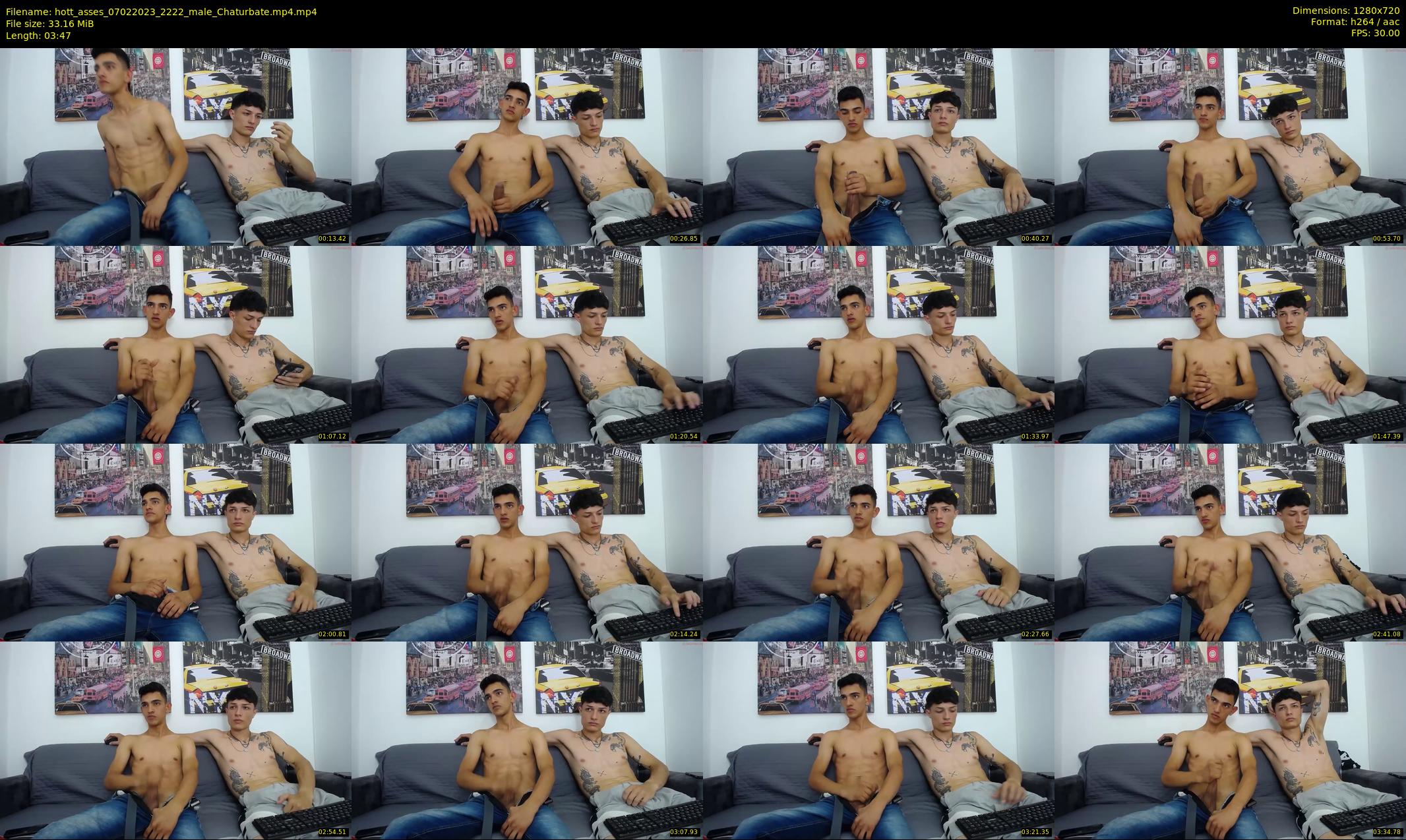 hott_asses — 4 minute Chaturbate male cam show recording, 720p, Feb 7, 2023