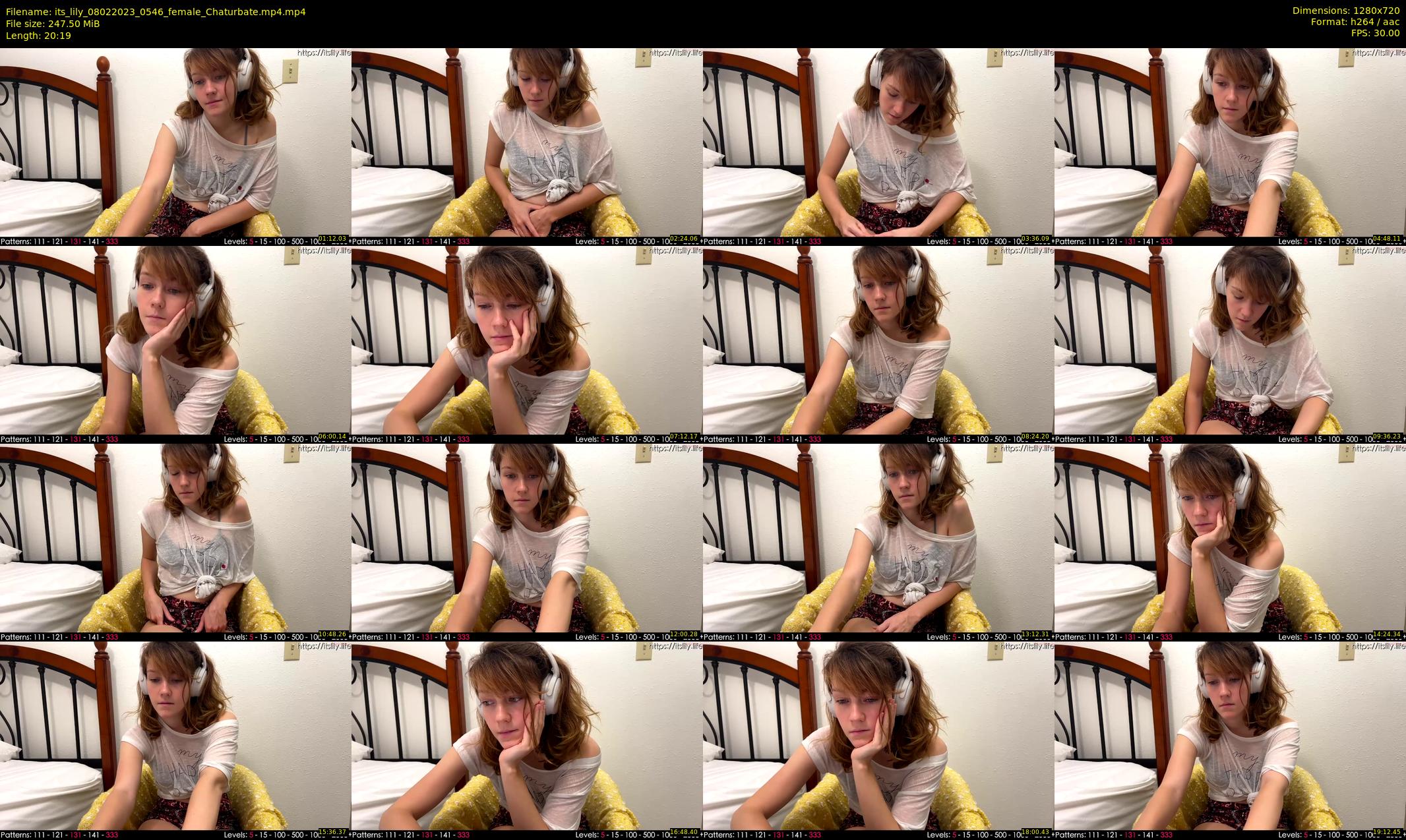 its_lily — 21 minute Chaturbate female cam show recording, 720p, Feb 8, 2023