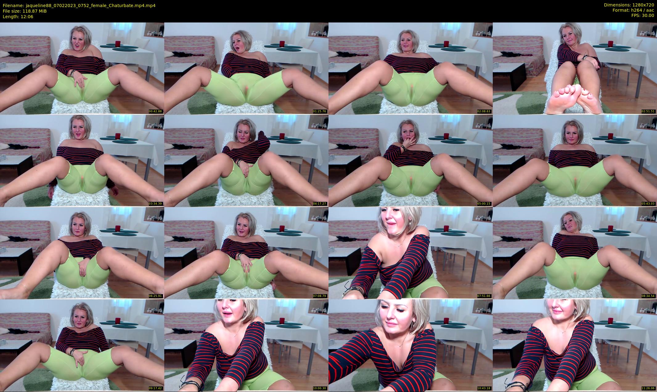 jaqueline88 — 13 minute Chaturbate female cam show recording, 720p, Feb 7, 2023