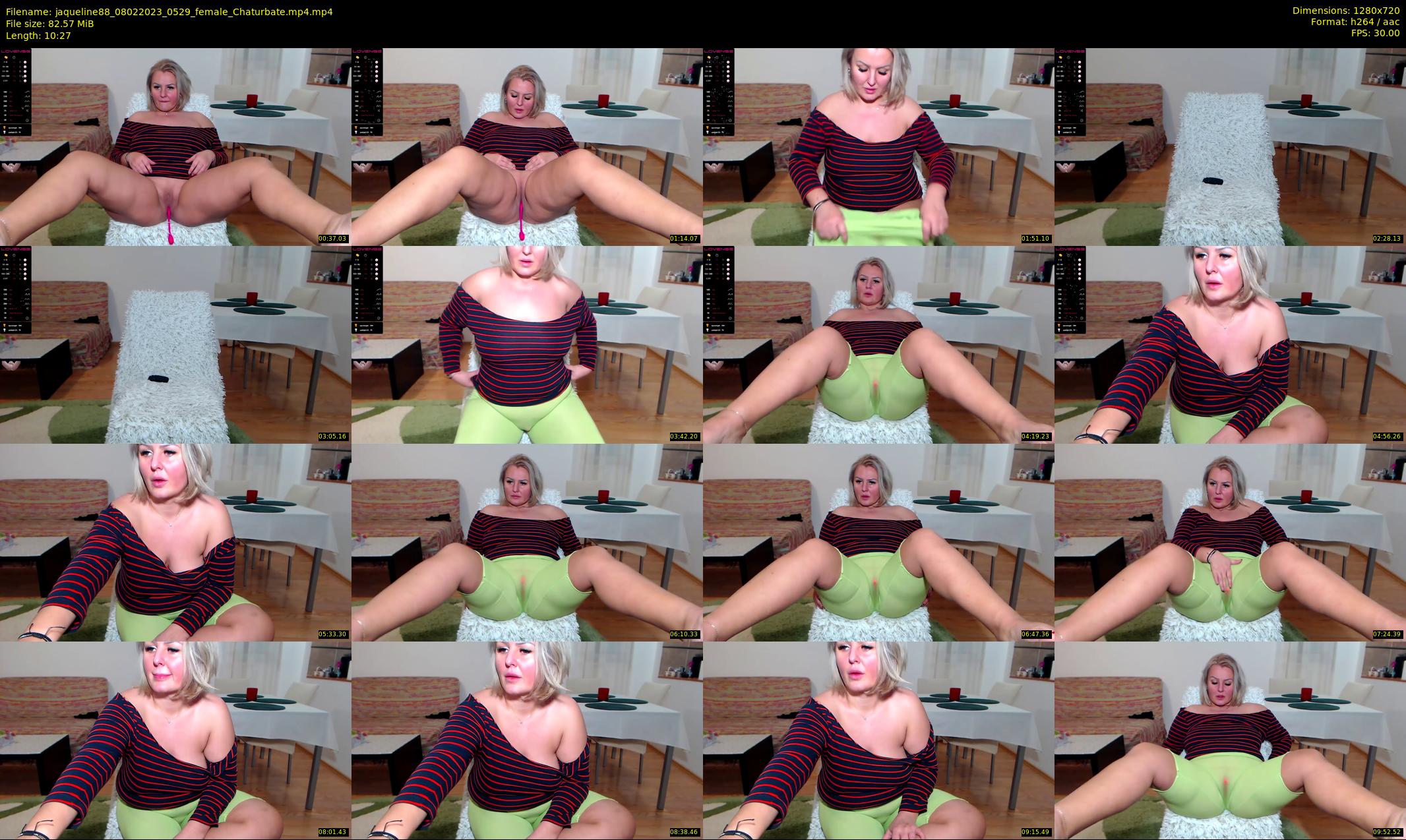 jaqueline88 — 11 minute Chaturbate female cam show recording, 720p, Feb 8, 2023