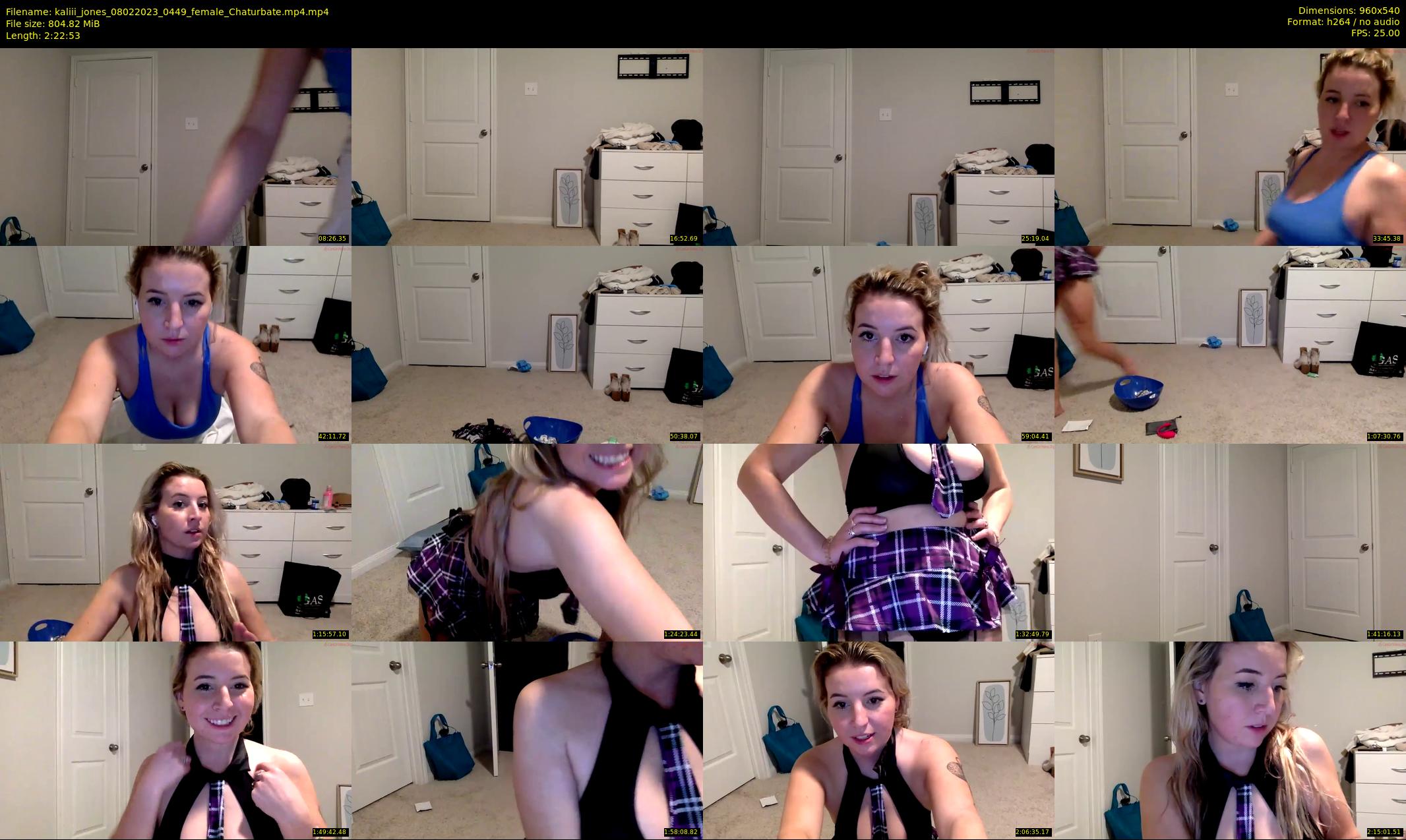 kaliii_jones — 143 minute Chaturbate female cam show recording, 480p, Feb 8, 2023