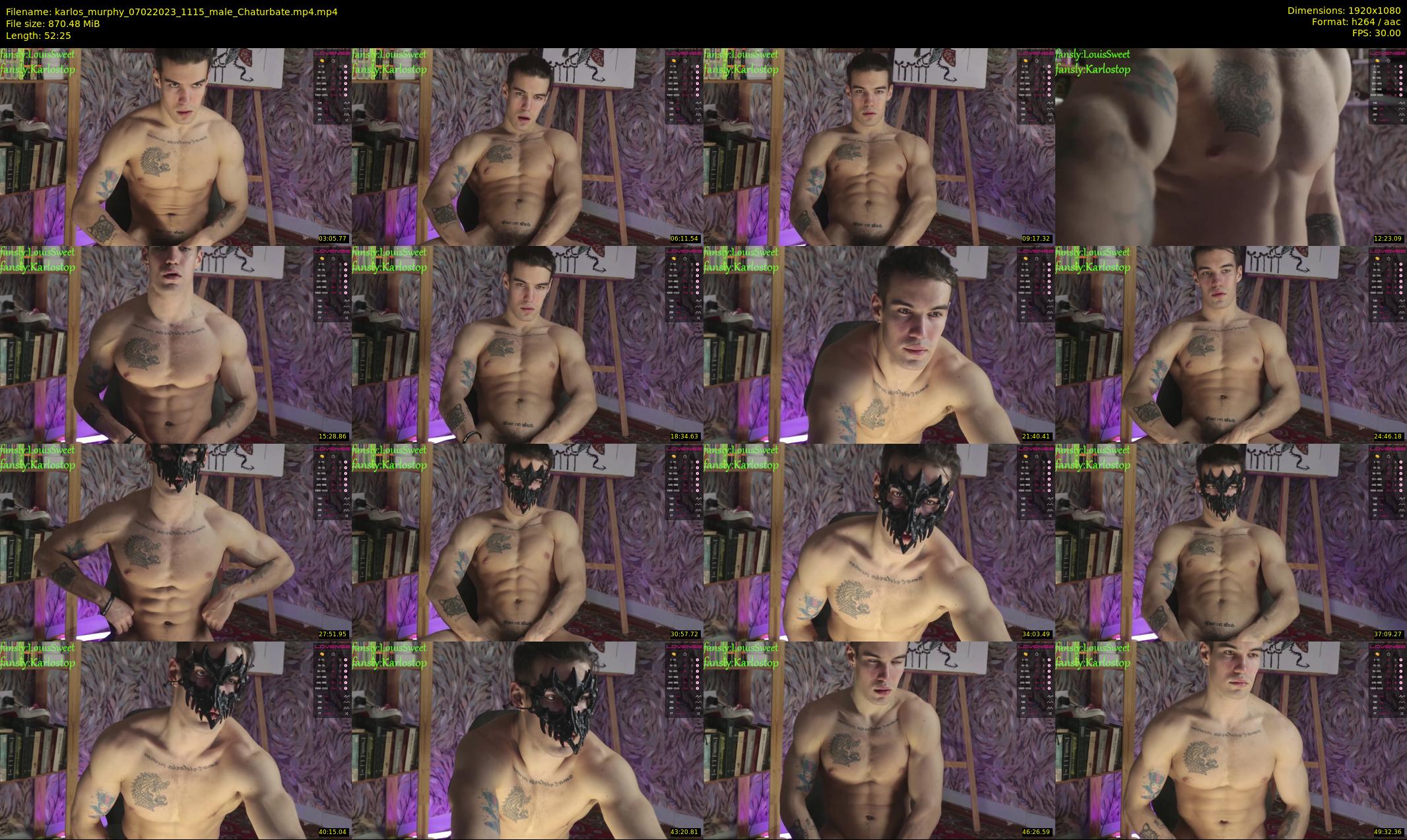 karlos_murphy — 53 minute Chaturbate male cam show recording, 1080p, Feb 7, 2023