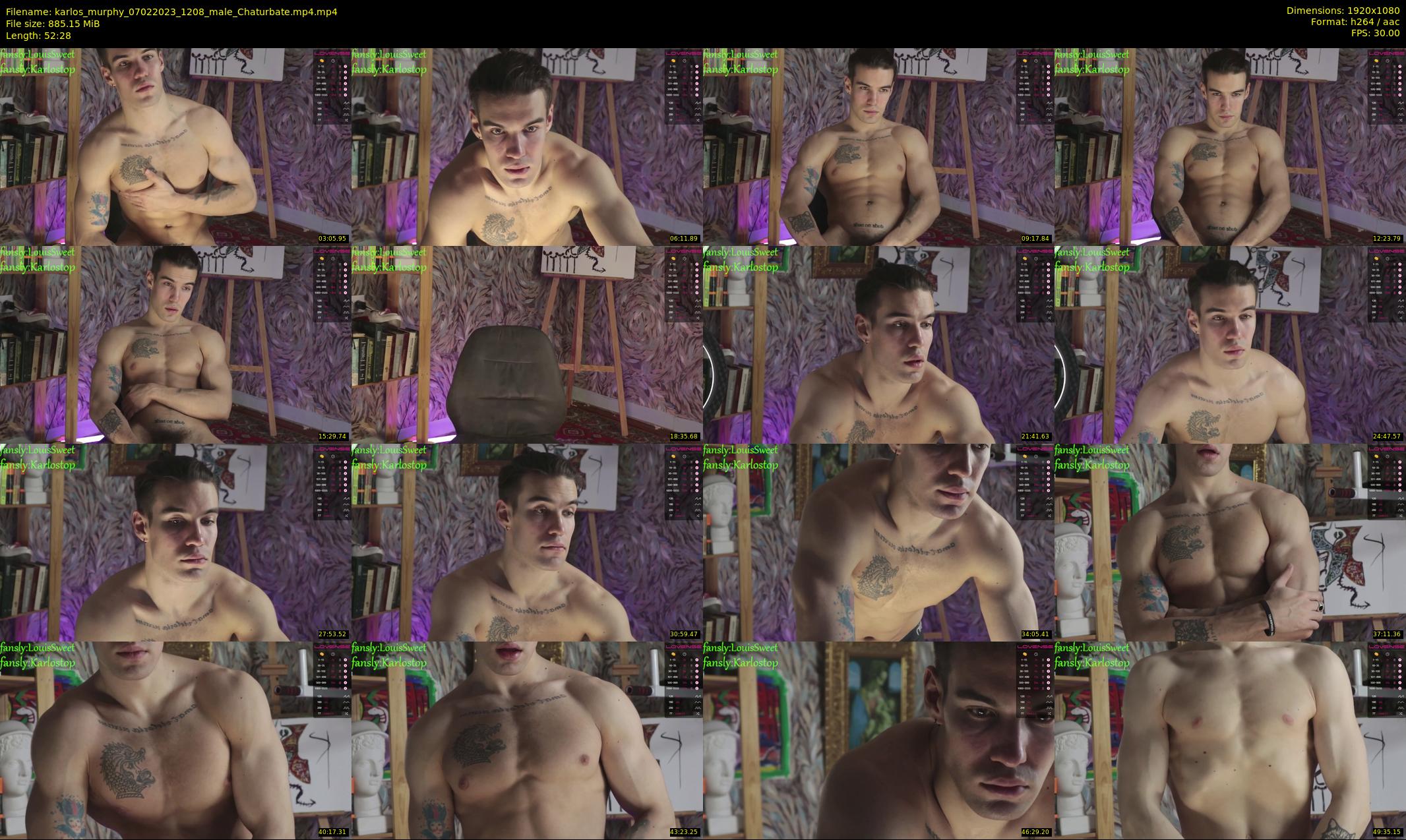 karlos_murphy — 53 minute Chaturbate male cam show recording, 1080p, Feb 7, 2023