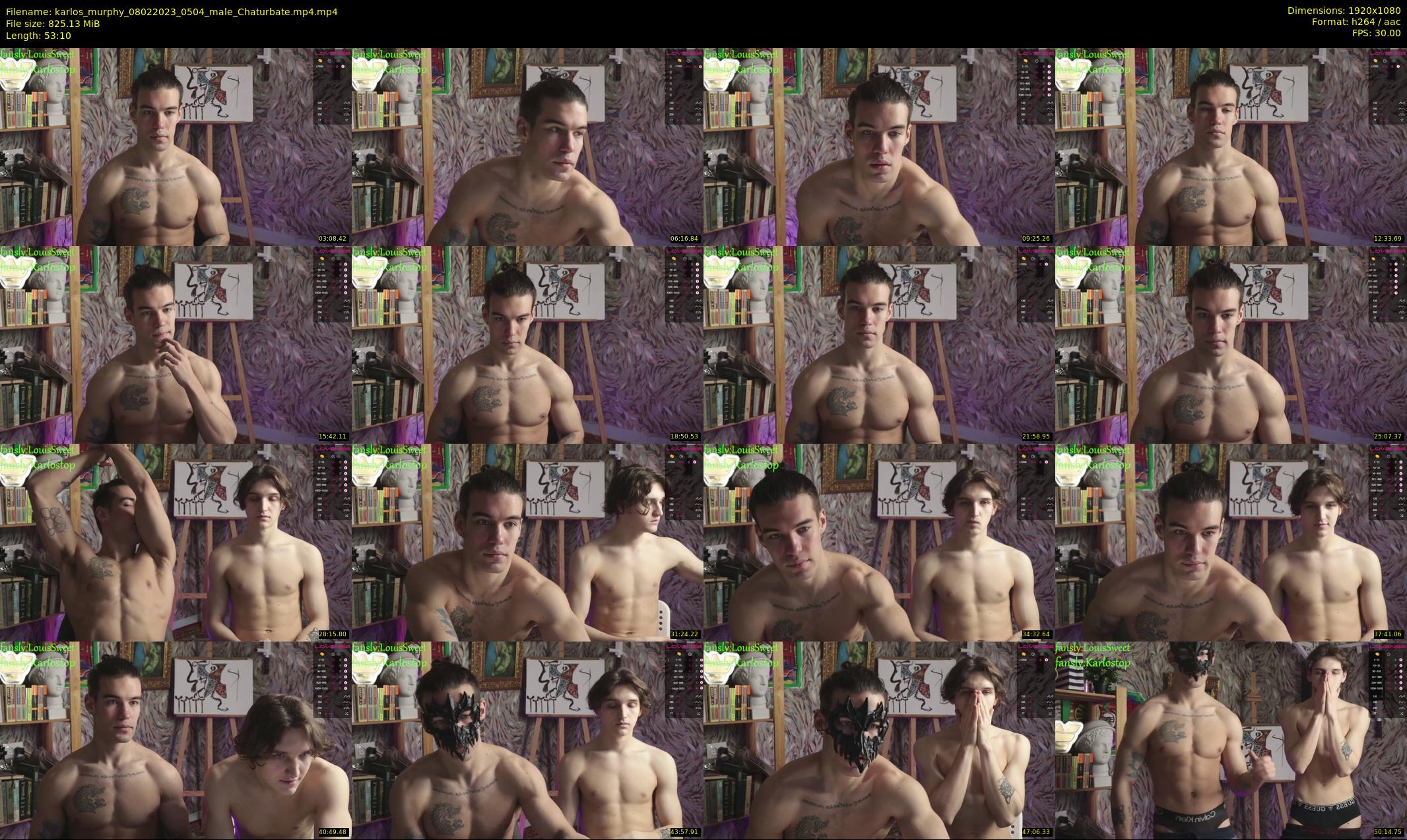 karlos_murphy — 54 minute Chaturbate male cam show recording, 1080p, Feb 8, 2023