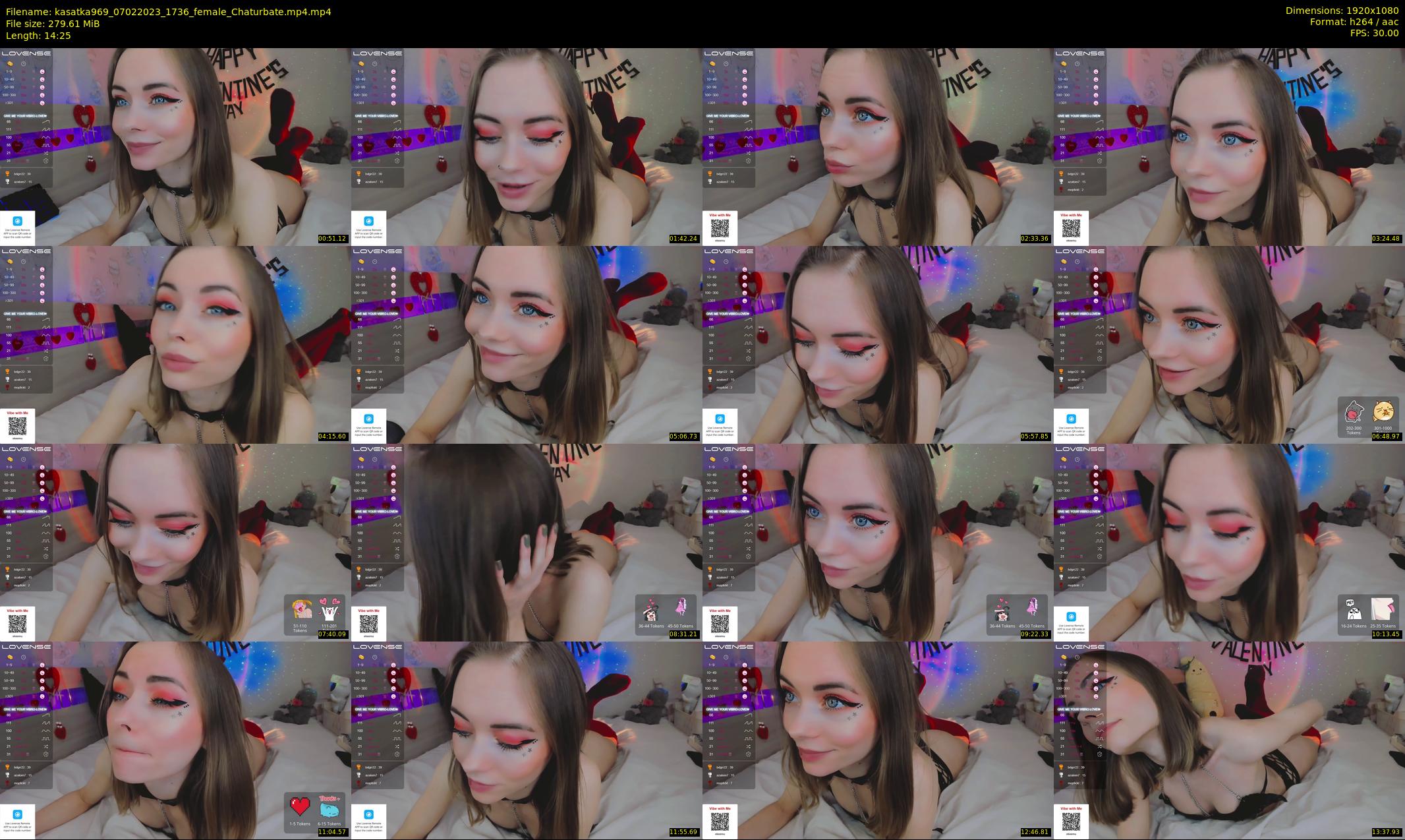 kasatka969 — 15 minute Chaturbate female cam show recording, 1080p, Feb 7, 2023
