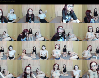 kebesheska — 57 minute Chaturbate couple cam show recording, 1080p, Feb 8, 2023